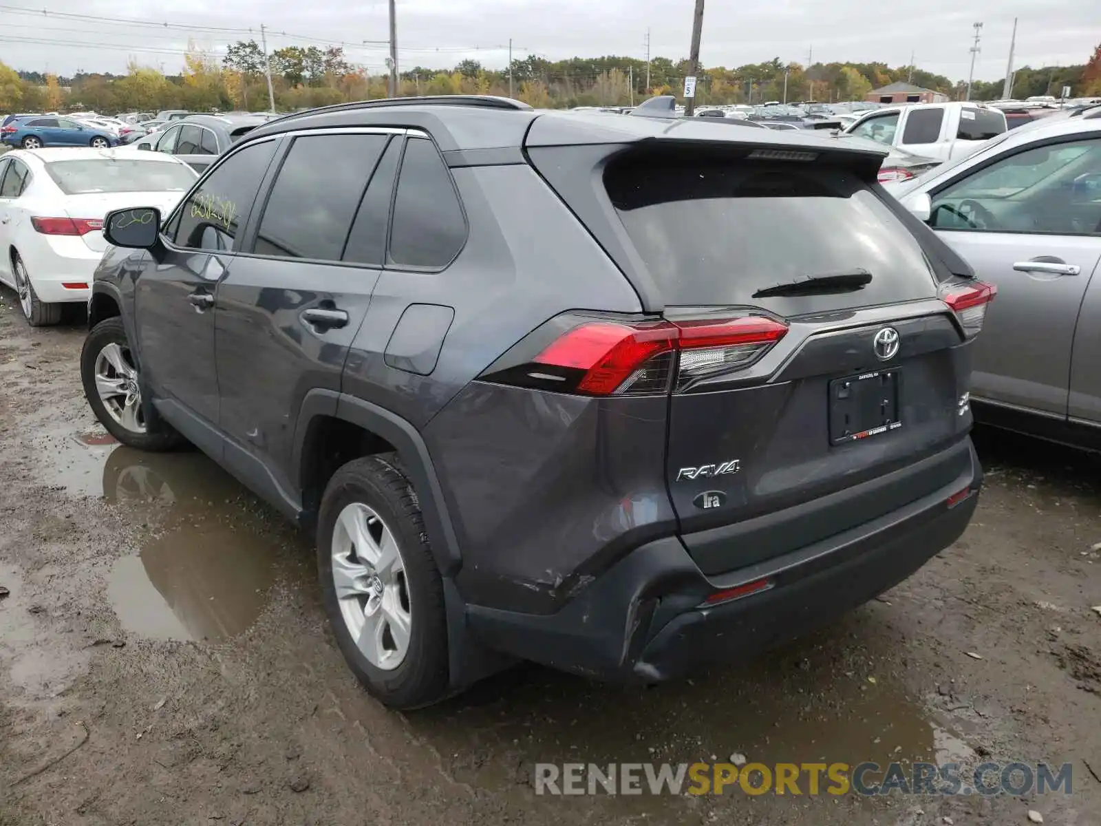 3 Photograph of a damaged car 2T3P1RFV4KW059411 TOYOTA RAV4 2019