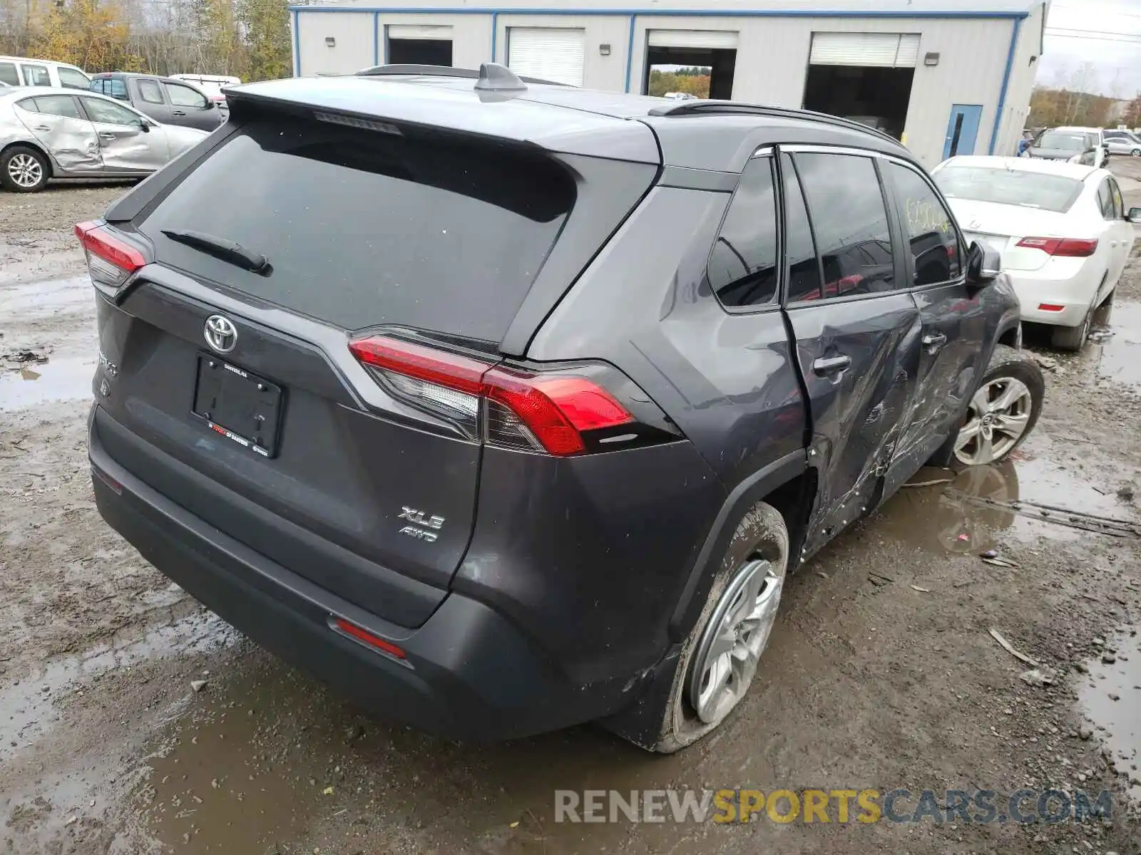 4 Photograph of a damaged car 2T3P1RFV4KW059411 TOYOTA RAV4 2019