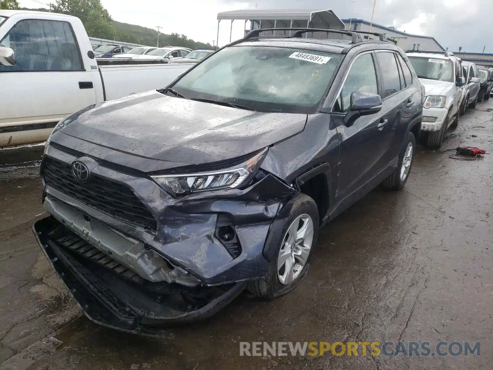 2 Photograph of a damaged car 2T3P1RFV4KW066360 TOYOTA RAV4 2019