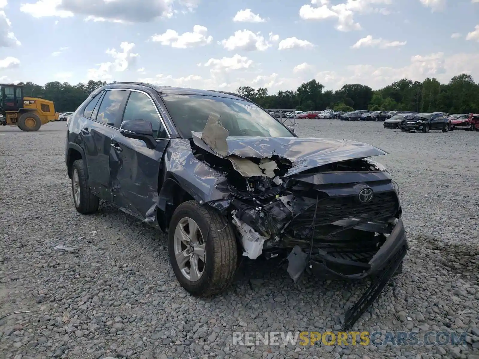 1 Photograph of a damaged car 2T3P1RFV4KW067167 TOYOTA RAV4 2019