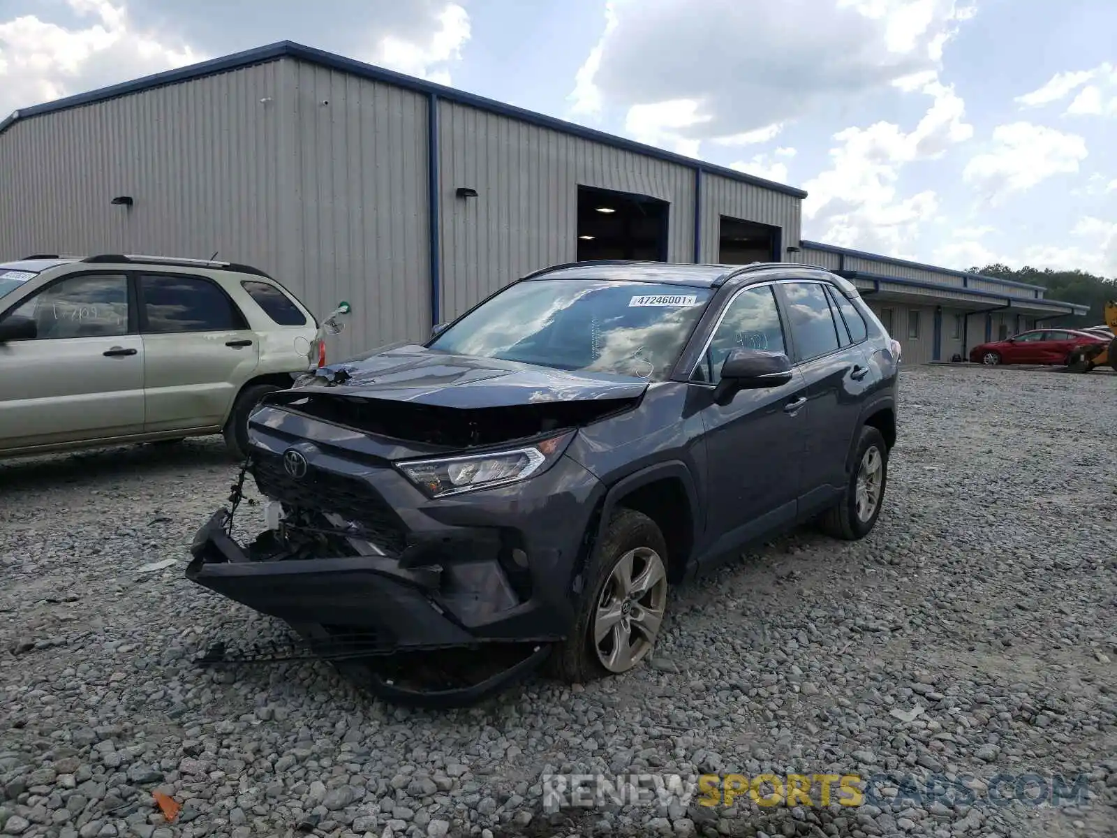 2 Photograph of a damaged car 2T3P1RFV4KW067167 TOYOTA RAV4 2019