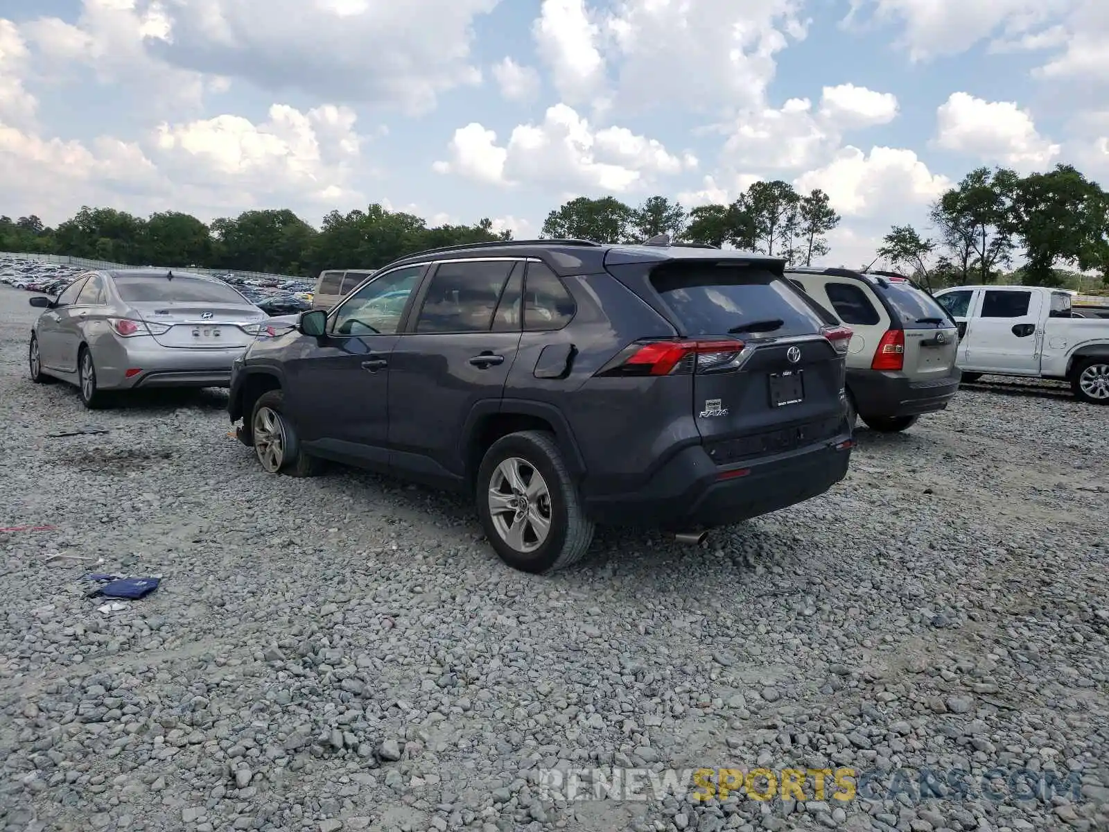 3 Photograph of a damaged car 2T3P1RFV4KW067167 TOYOTA RAV4 2019