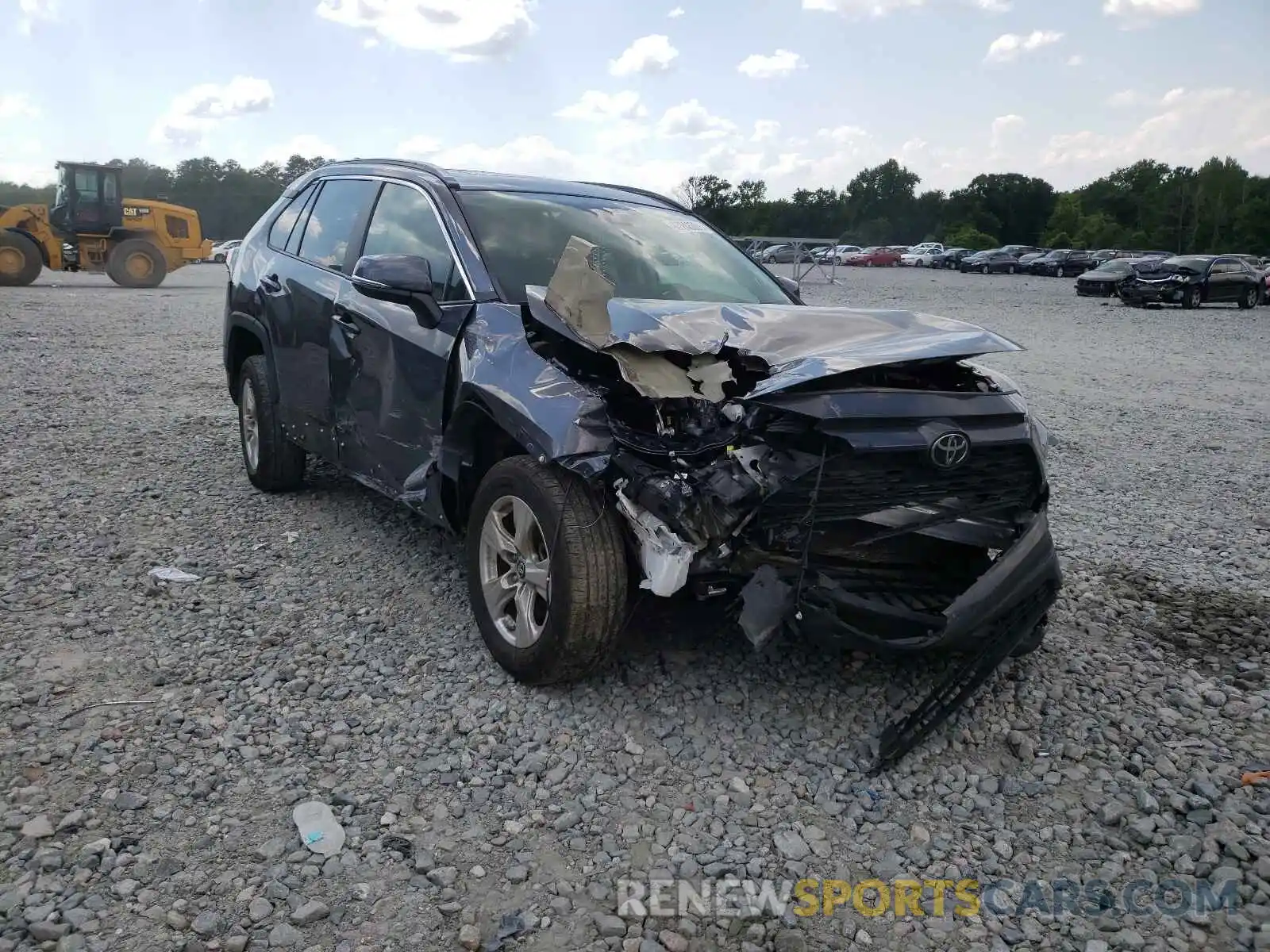 9 Photograph of a damaged car 2T3P1RFV4KW067167 TOYOTA RAV4 2019