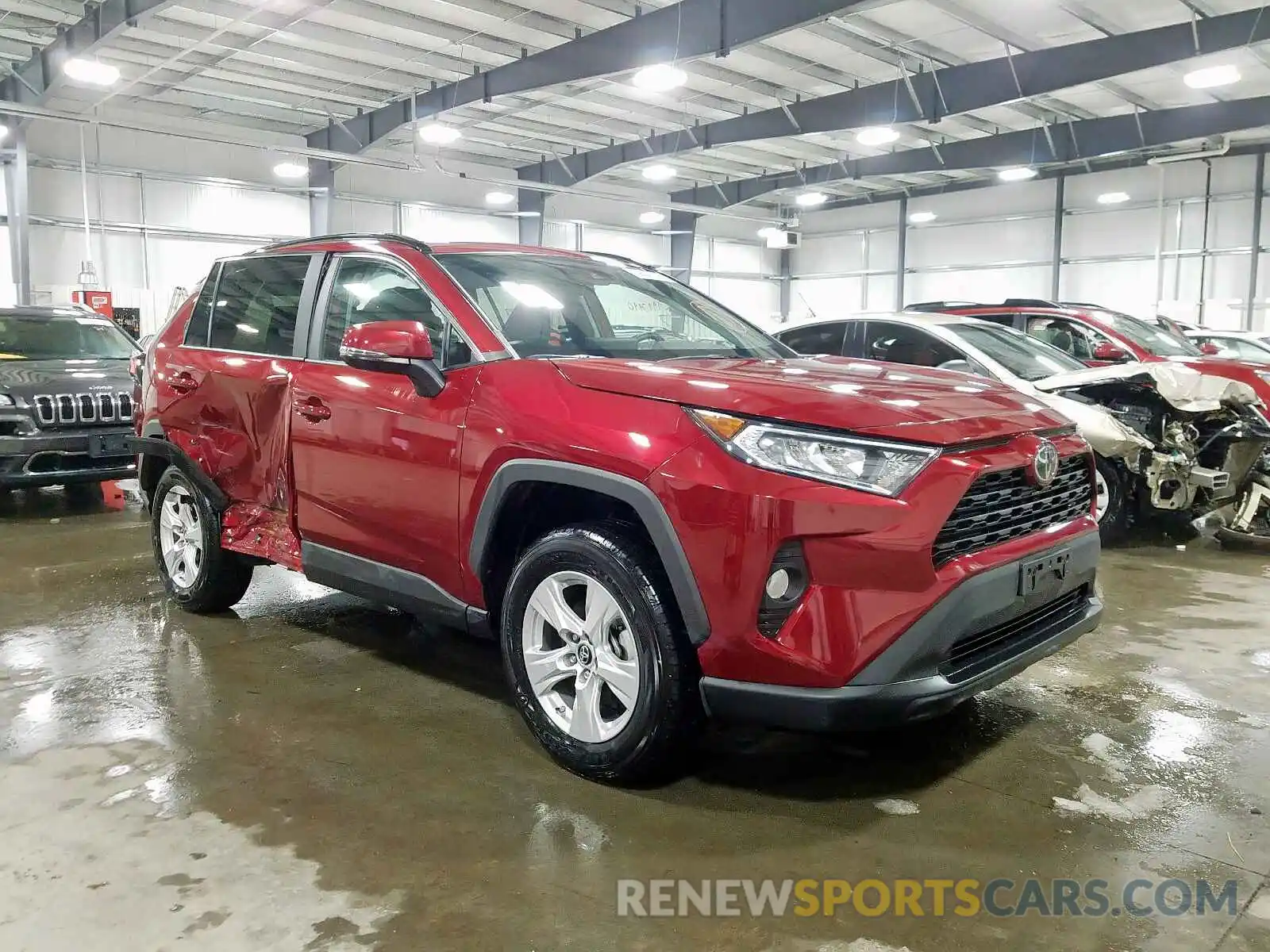 1 Photograph of a damaged car 2T3P1RFV4KW067380 TOYOTA RAV4 2019