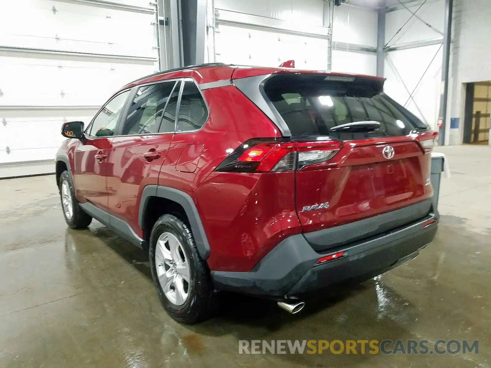 3 Photograph of a damaged car 2T3P1RFV4KW067380 TOYOTA RAV4 2019