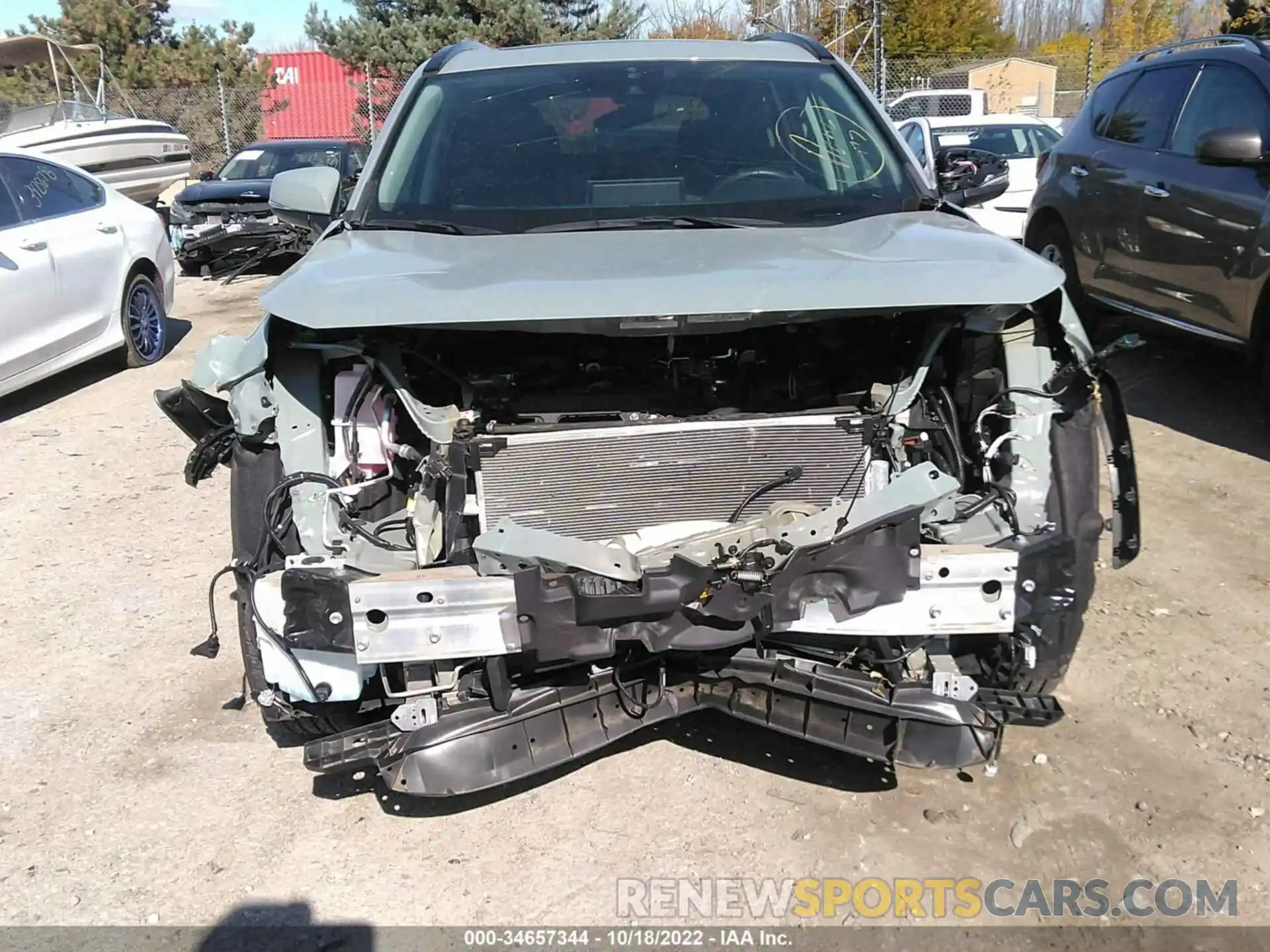 6 Photograph of a damaged car 2T3P1RFV4KW071252 TOYOTA RAV4 2019