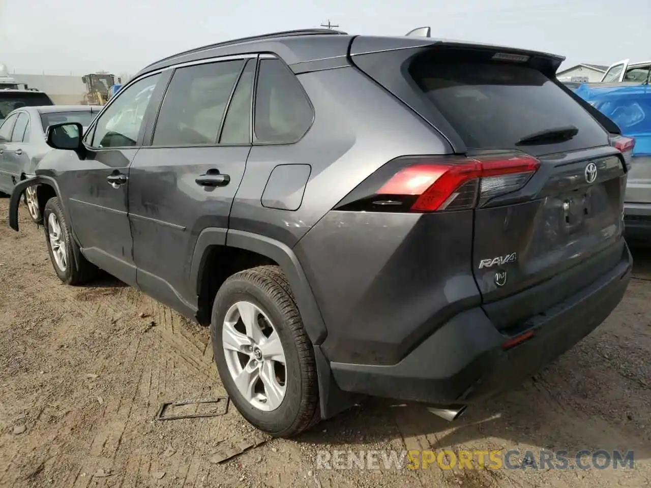 3 Фотография поврежденного автомобиля 2T3P1RFV4KW072322 TOYOTA RAV4 2019