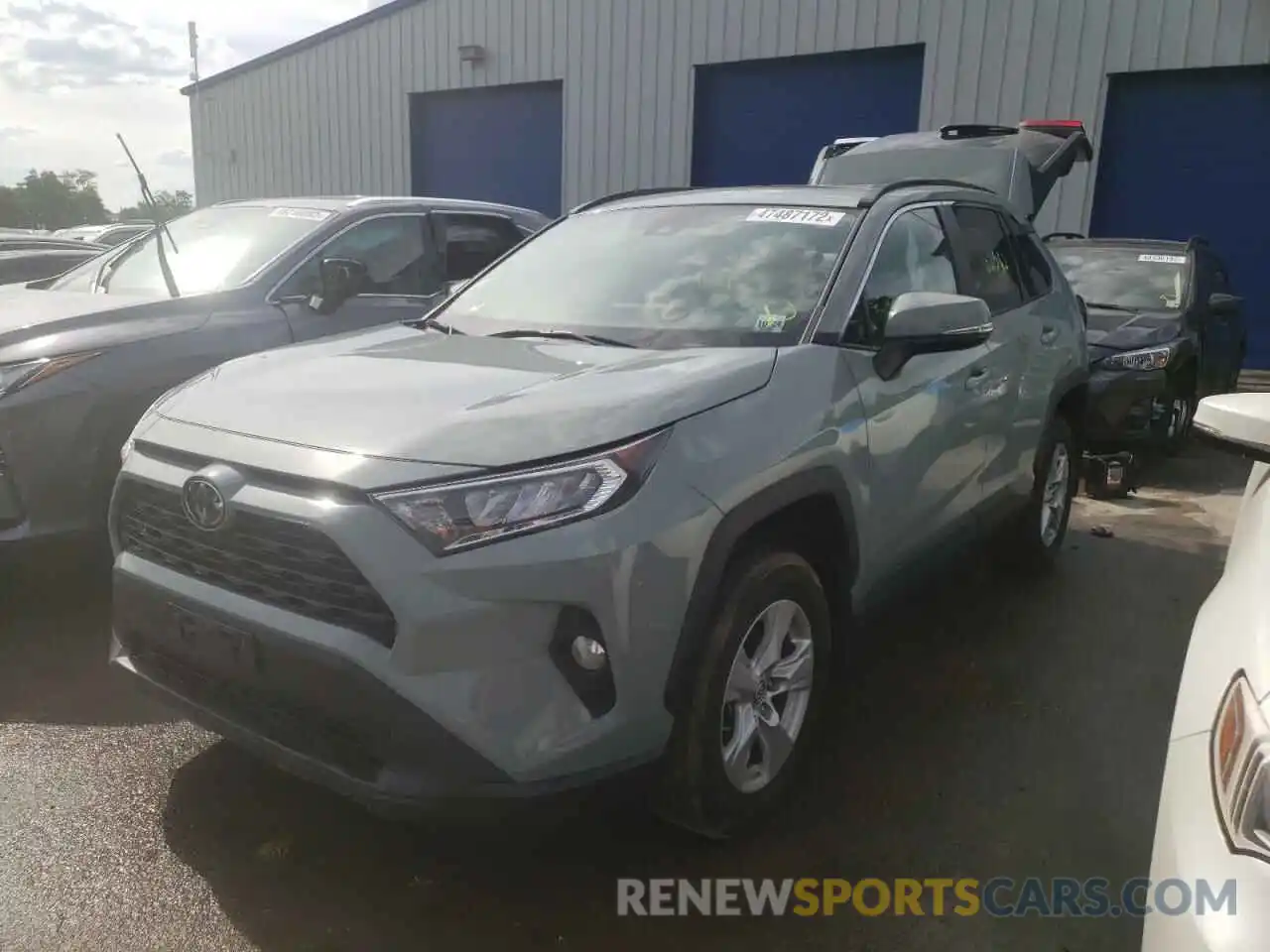 2 Фотография поврежденного автомобиля 2T3P1RFV4KW074751 TOYOTA RAV4 2019