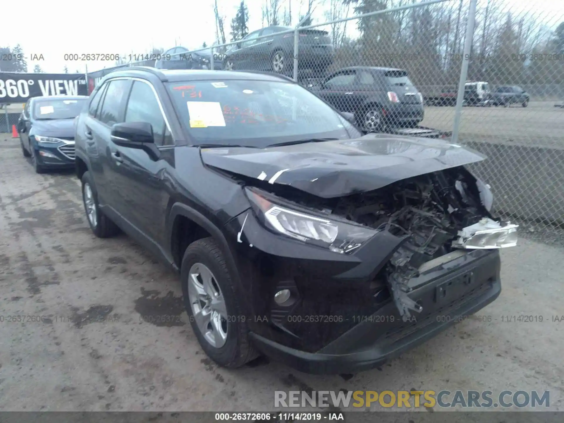 1 Photograph of a damaged car 2T3P1RFV5KC002958 TOYOTA RAV4 2019