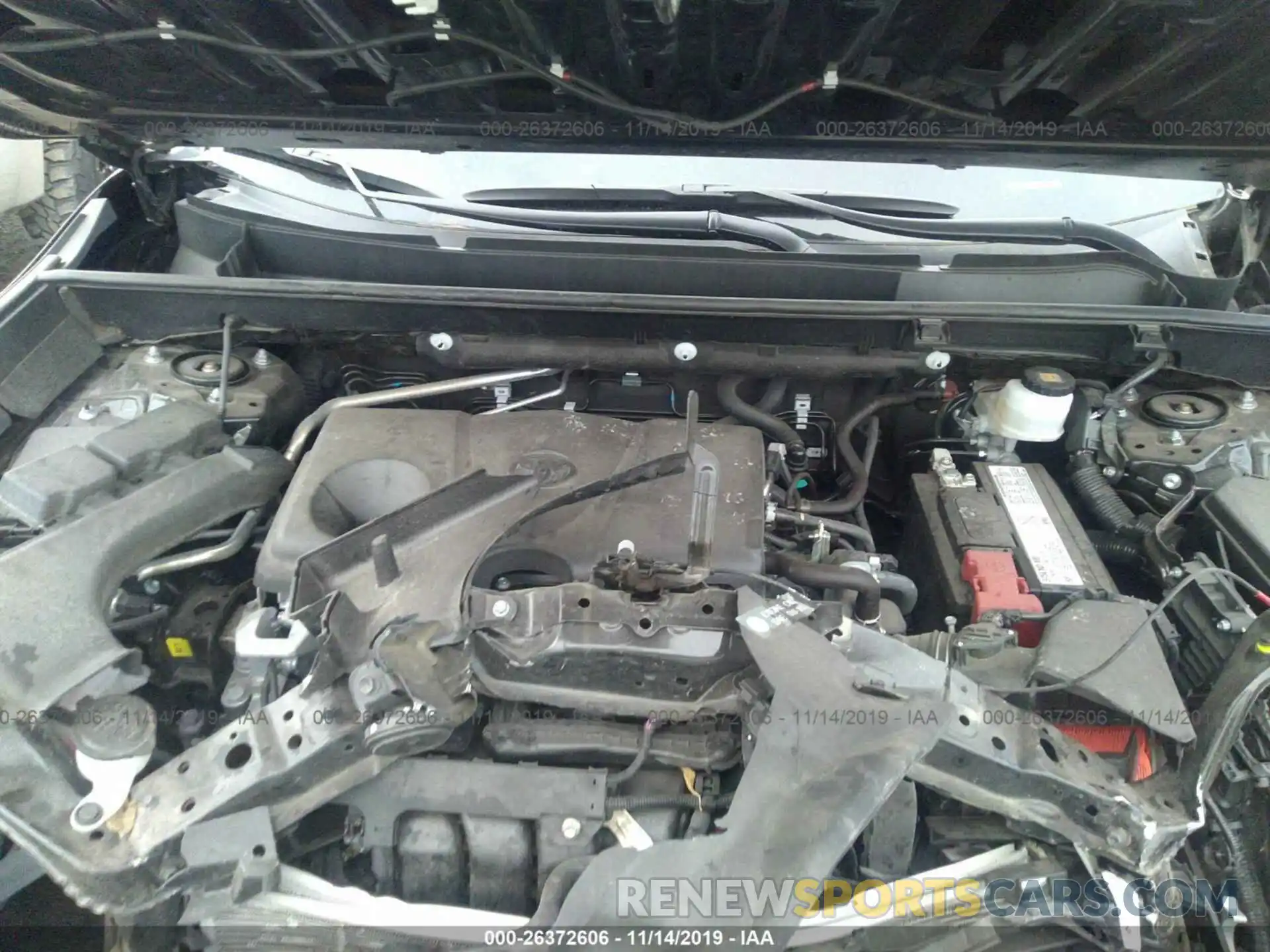 10 Фотография поврежденного автомобиля 2T3P1RFV5KC002958 TOYOTA RAV4 2019