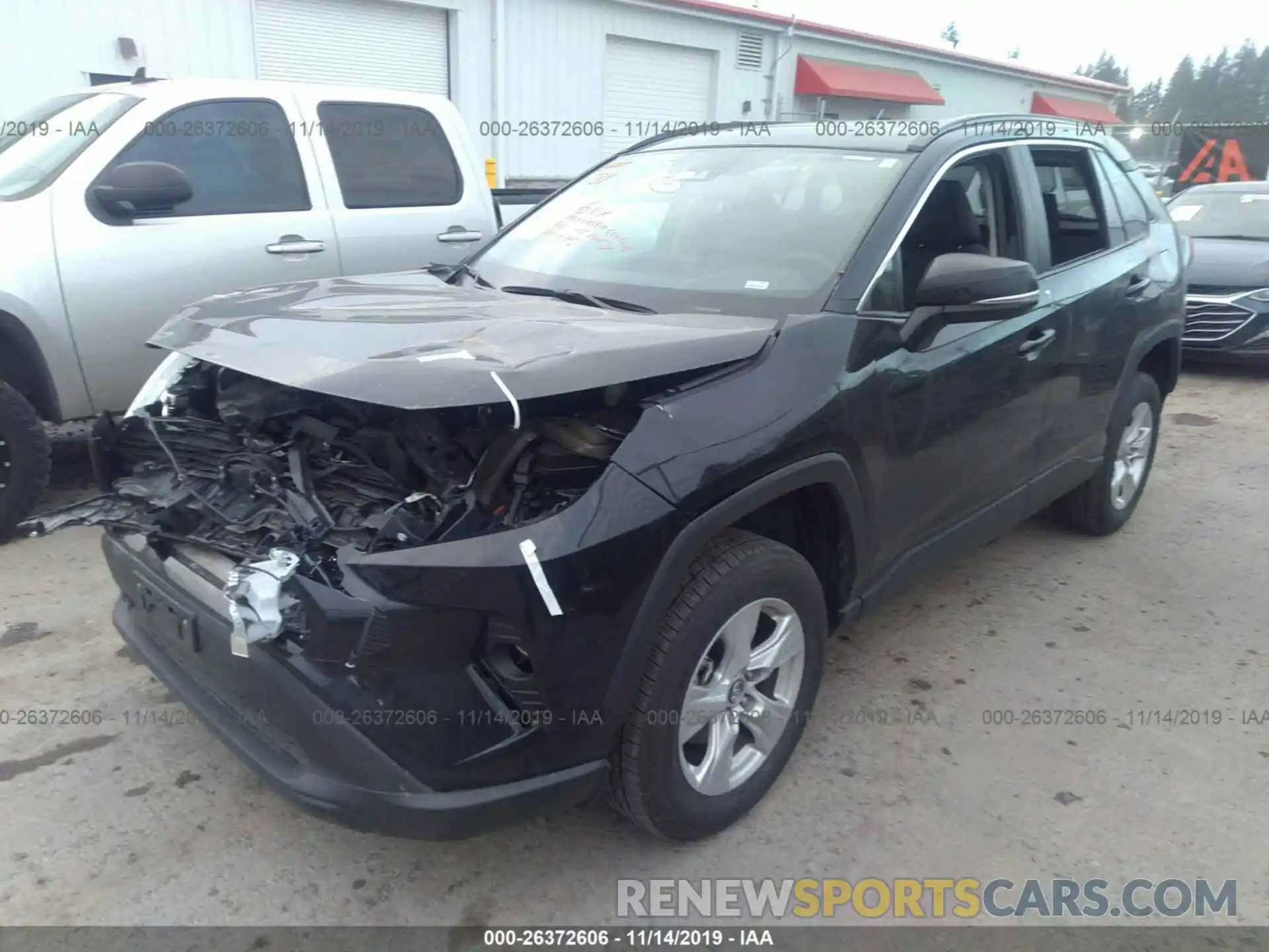 2 Photograph of a damaged car 2T3P1RFV5KC002958 TOYOTA RAV4 2019