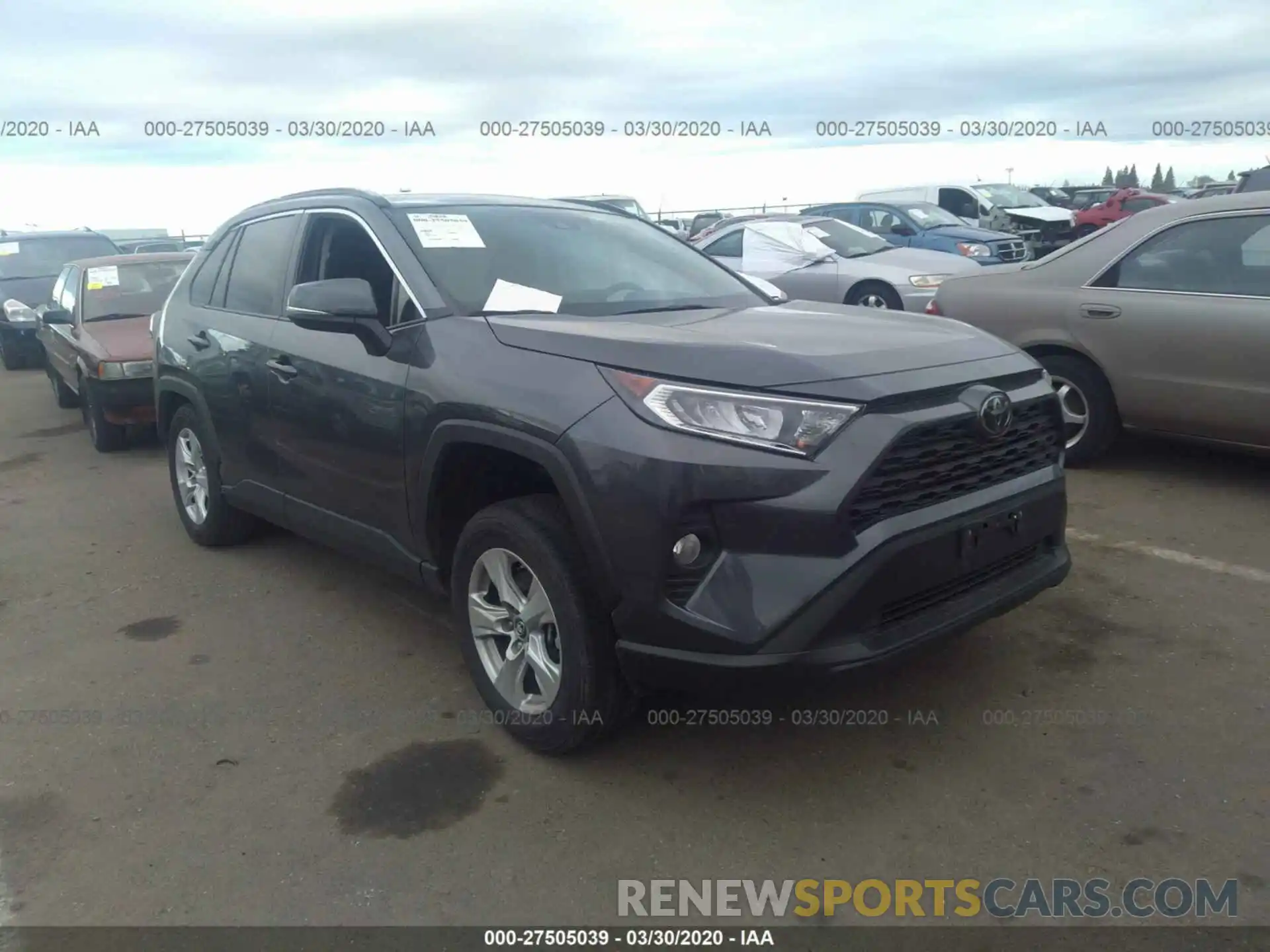 1 Фотография поврежденного автомобиля 2T3P1RFV5KC004242 TOYOTA RAV4 2019