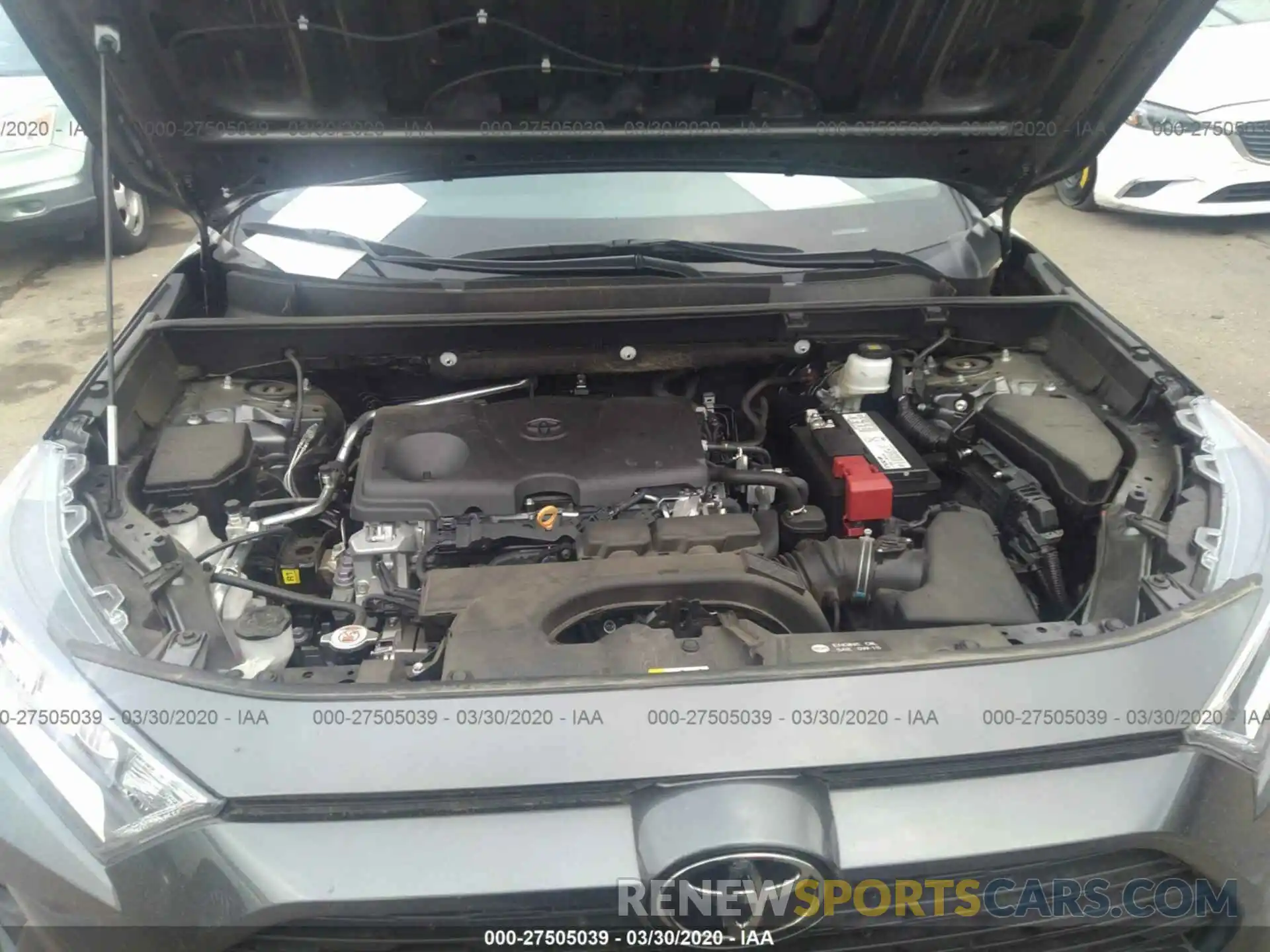 10 Фотография поврежденного автомобиля 2T3P1RFV5KC004242 TOYOTA RAV4 2019