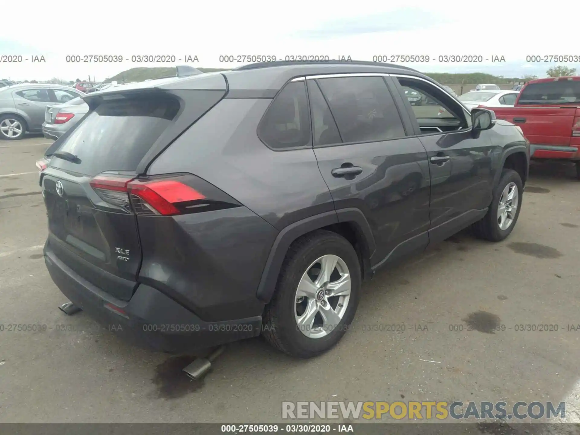 4 Фотография поврежденного автомобиля 2T3P1RFV5KC004242 TOYOTA RAV4 2019