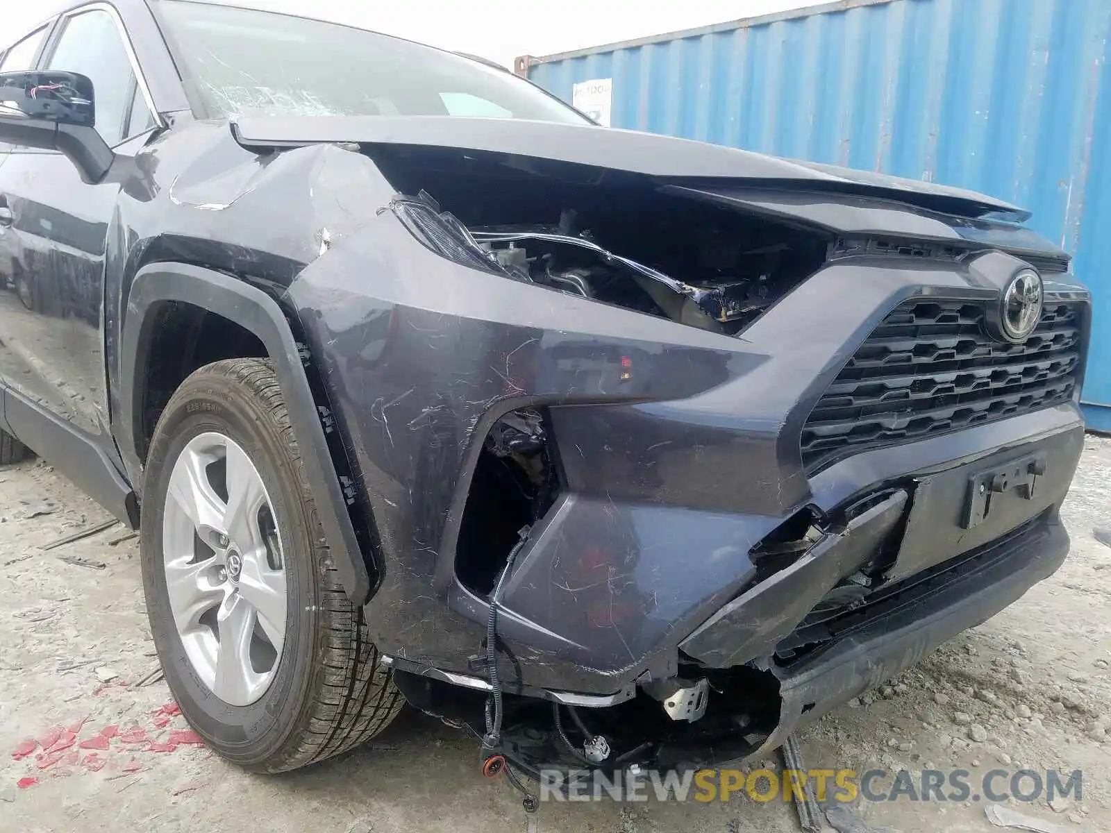 9 Фотография поврежденного автомобиля 2T3P1RFV5KC009067 TOYOTA RAV4 2019