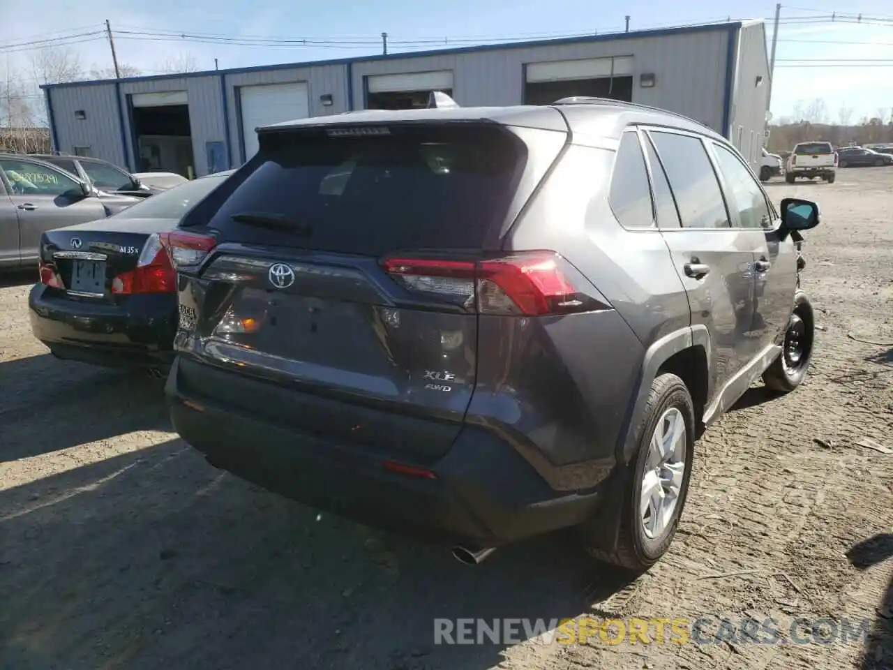 4 Photograph of a damaged car 2T3P1RFV5KC016830 TOYOTA RAV4 2019