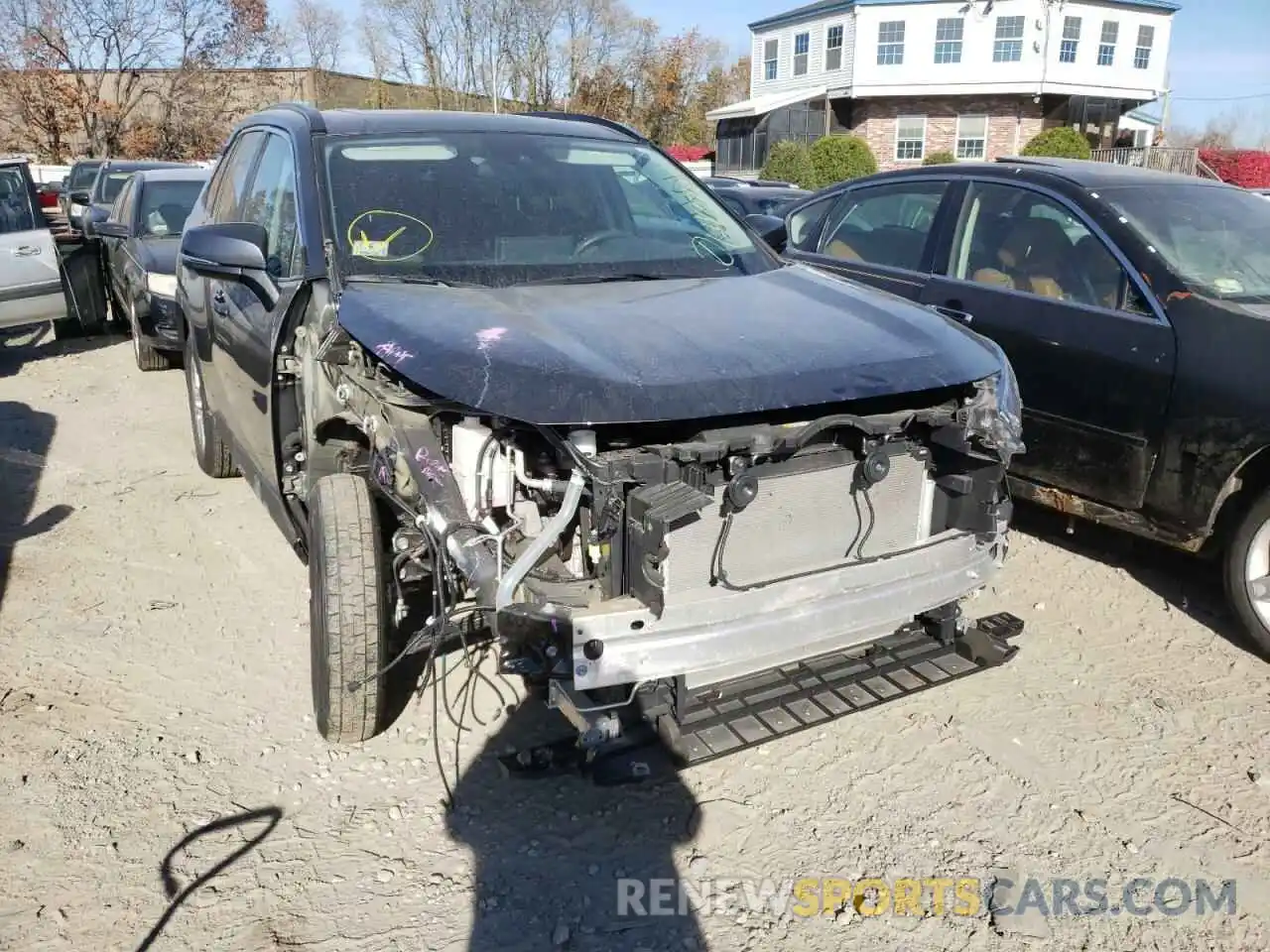 9 Photograph of a damaged car 2T3P1RFV5KC016830 TOYOTA RAV4 2019