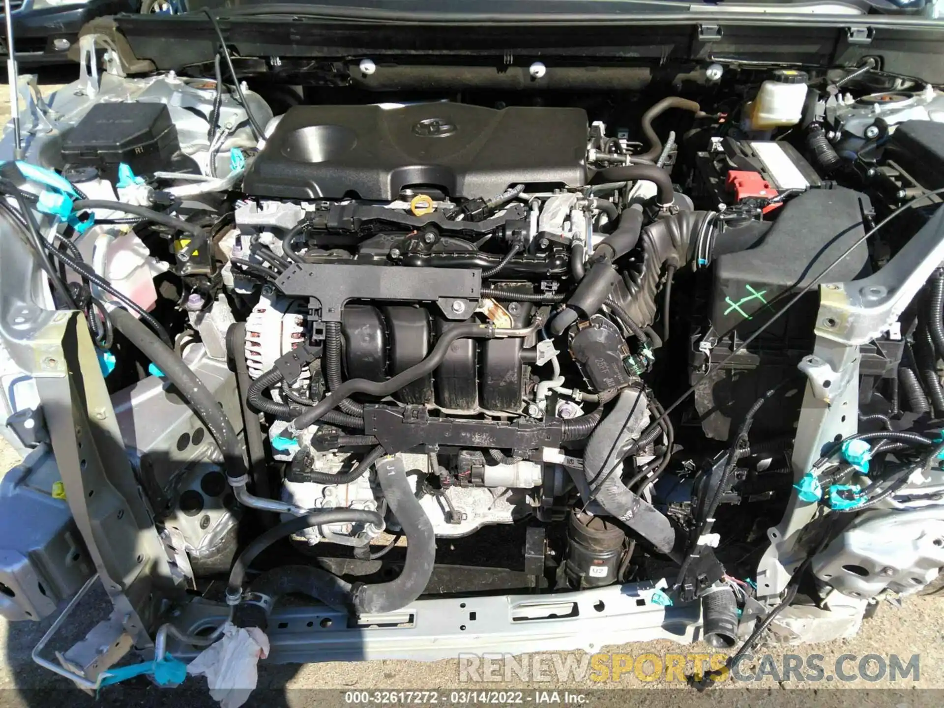 10 Фотография поврежденного автомобиля 2T3P1RFV5KC017153 TOYOTA RAV4 2019