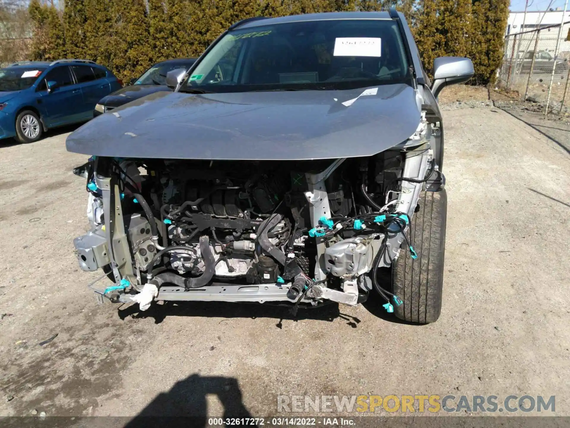 6 Photograph of a damaged car 2T3P1RFV5KC017153 TOYOTA RAV4 2019