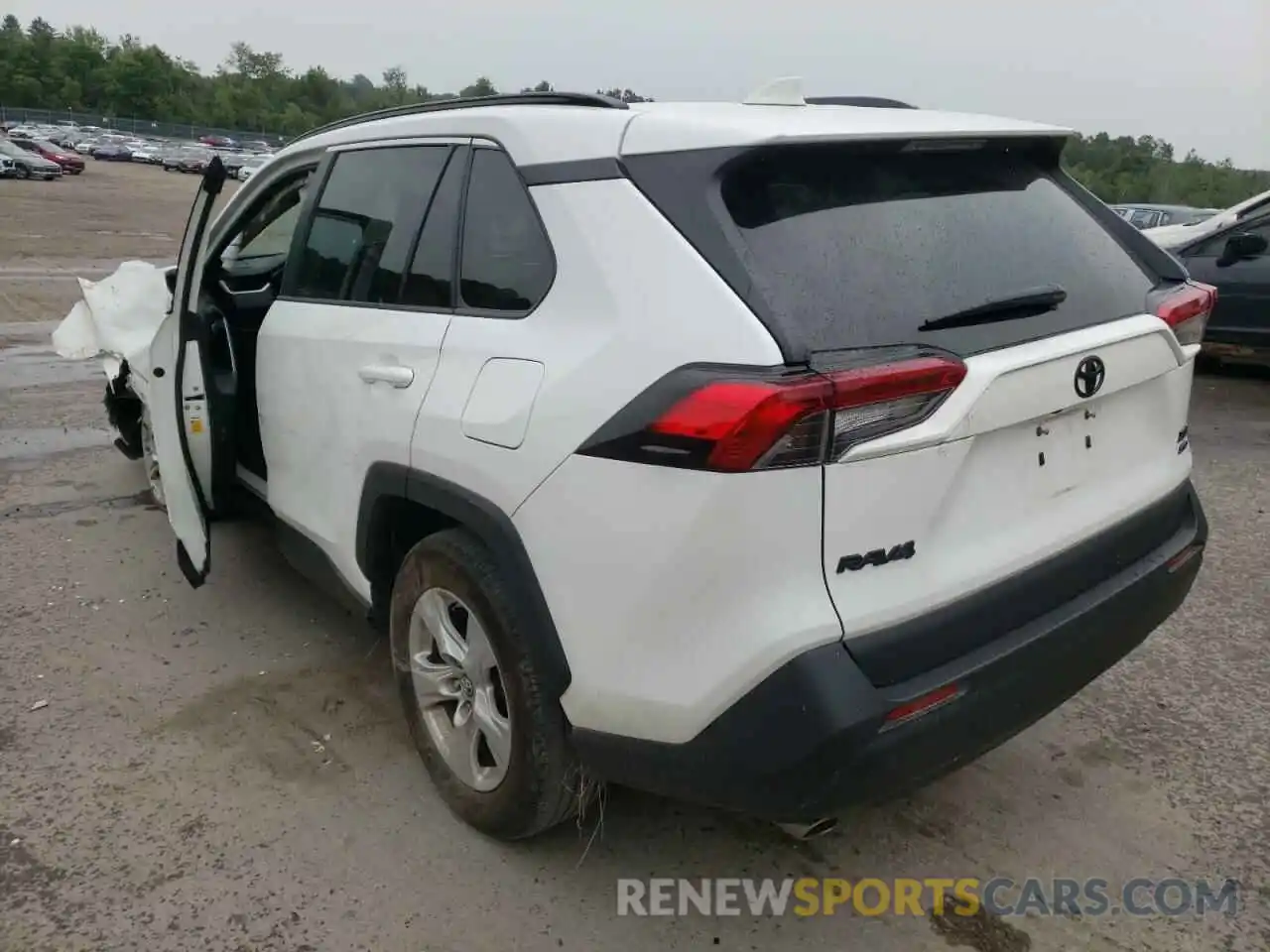 3 Photograph of a damaged car 2T3P1RFV5KC023924 TOYOTA RAV4 2019