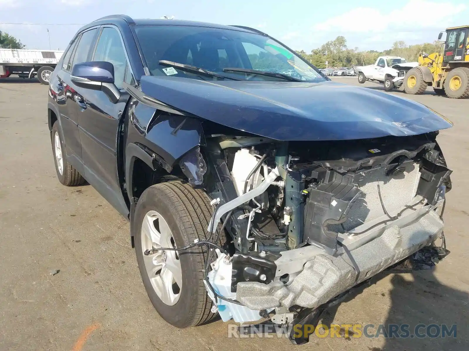 1 Photograph of a damaged car 2T3P1RFV5KC027049 TOYOTA RAV4 2019