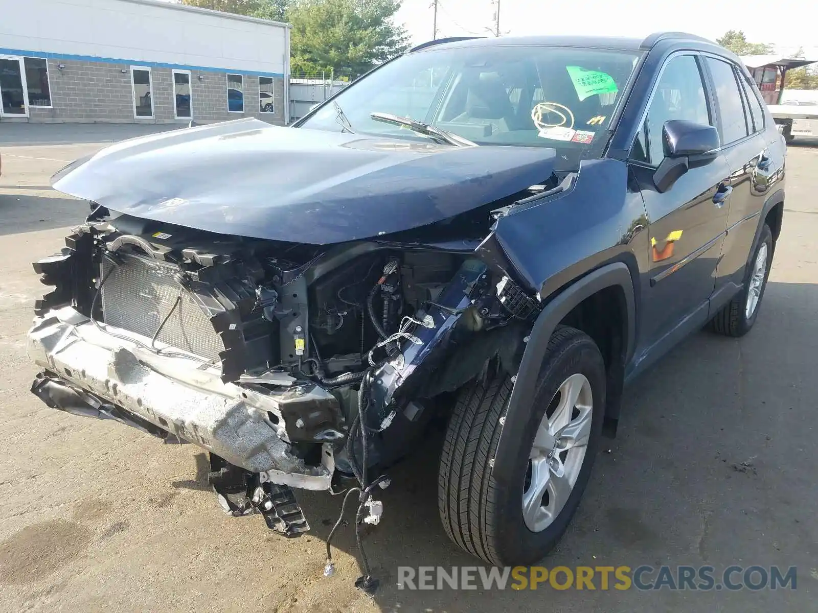 2 Photograph of a damaged car 2T3P1RFV5KC027049 TOYOTA RAV4 2019