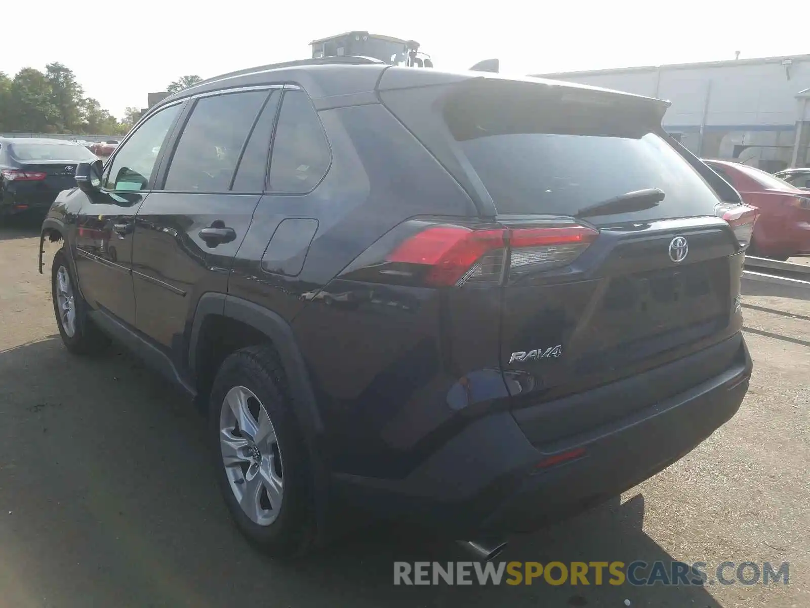 3 Photograph of a damaged car 2T3P1RFV5KC027049 TOYOTA RAV4 2019