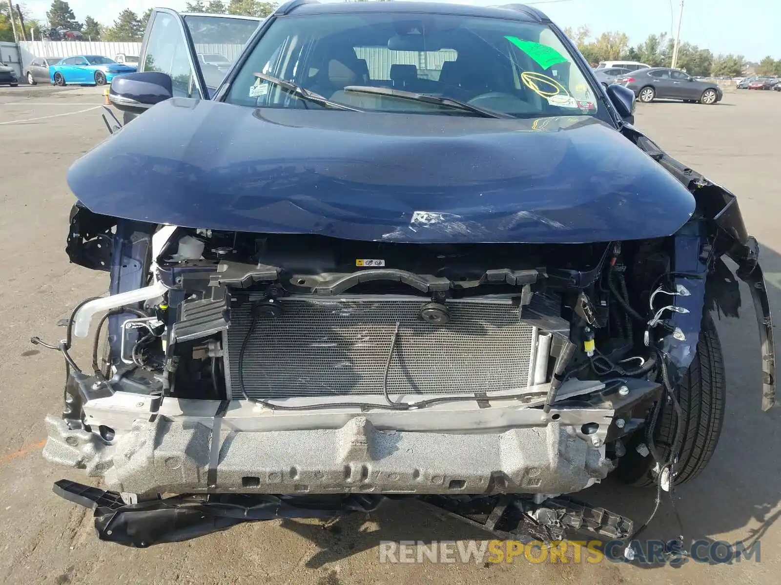 9 Photograph of a damaged car 2T3P1RFV5KC027049 TOYOTA RAV4 2019