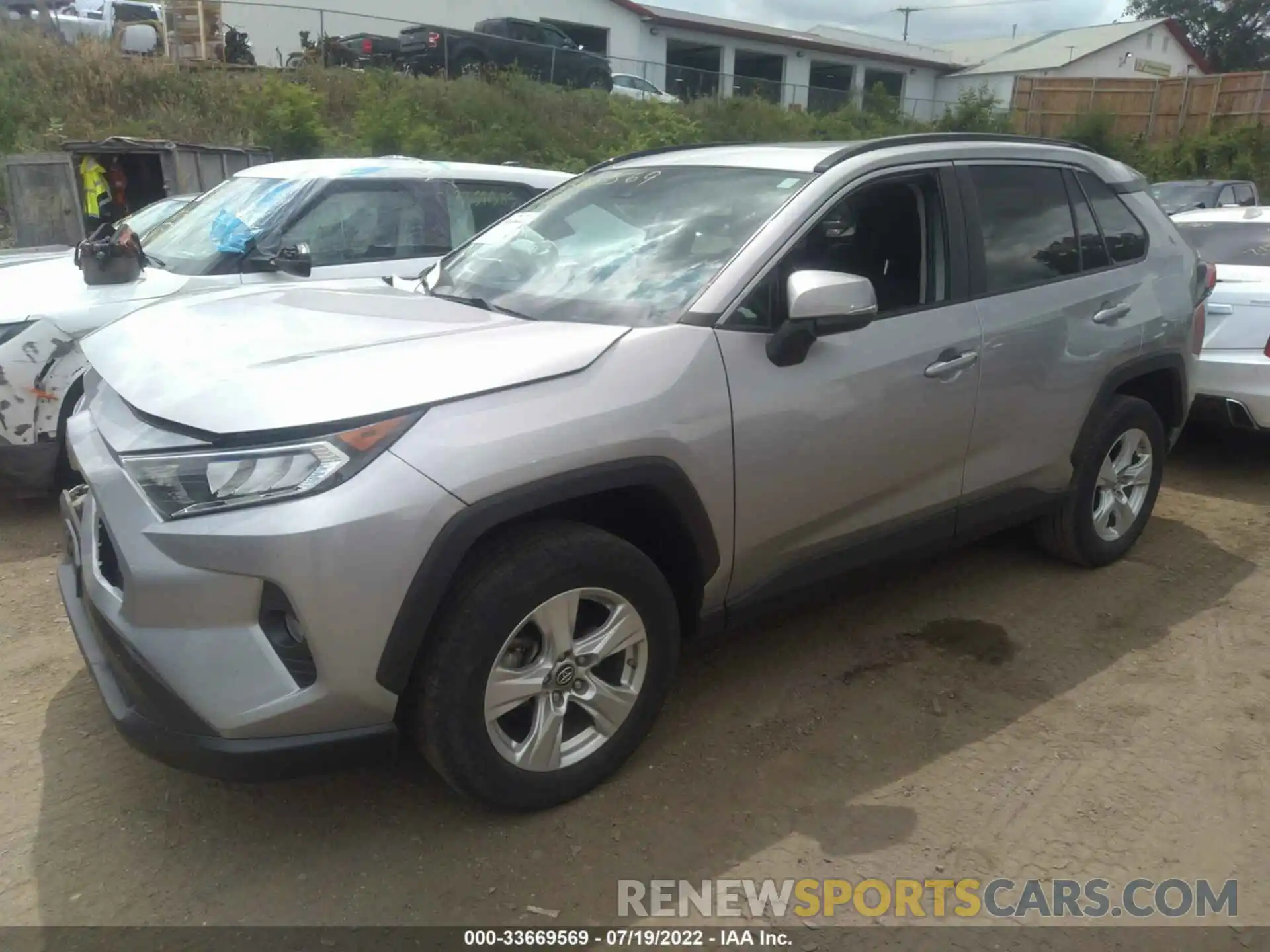 2 Фотография поврежденного автомобиля 2T3P1RFV5KC029643 TOYOTA RAV4 2019