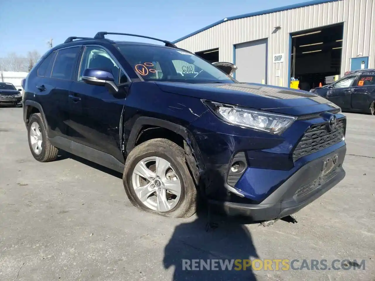 1 Photograph of a damaged car 2T3P1RFV5KC034227 TOYOTA RAV4 2019