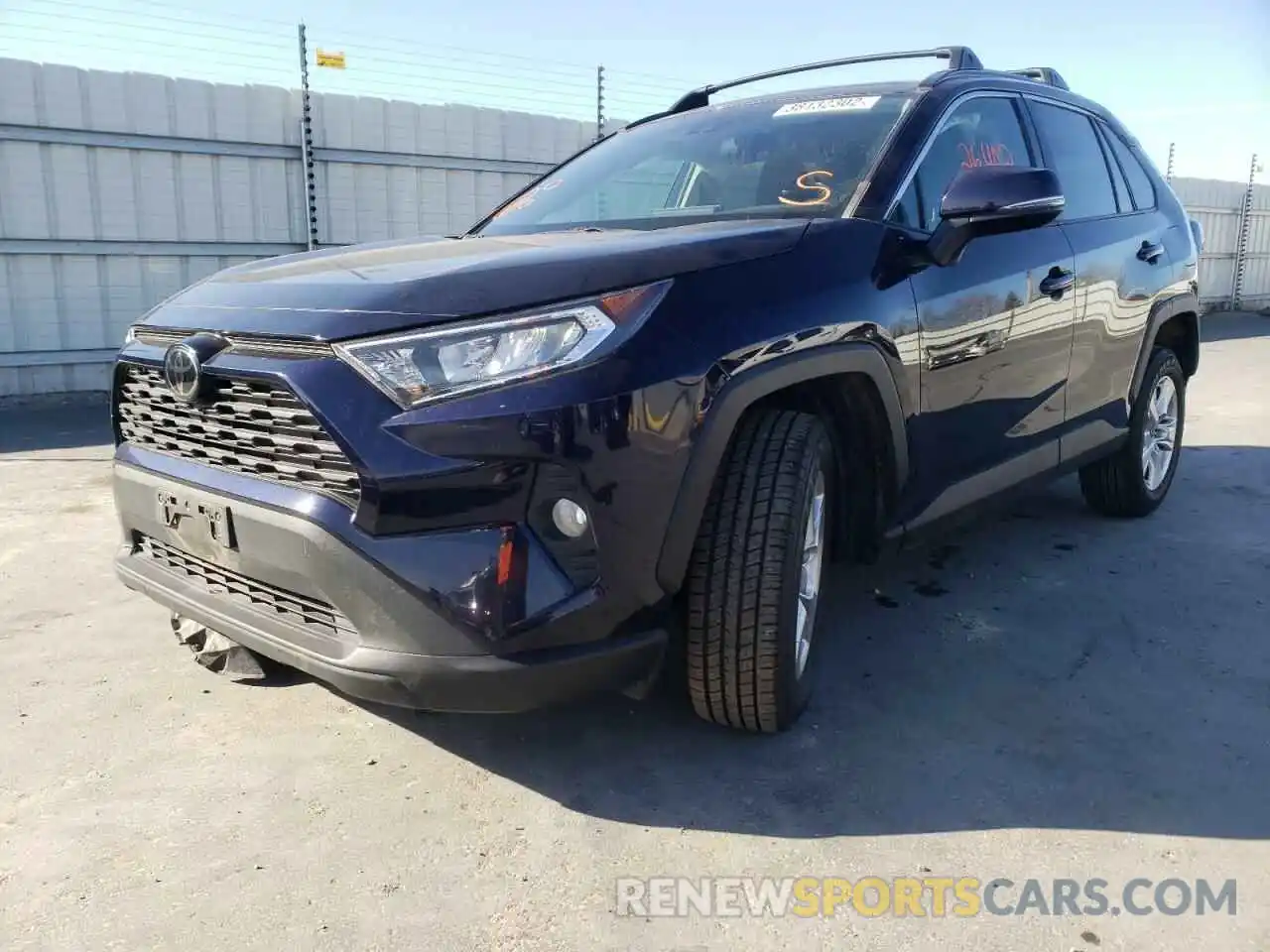 2 Photograph of a damaged car 2T3P1RFV5KC034227 TOYOTA RAV4 2019