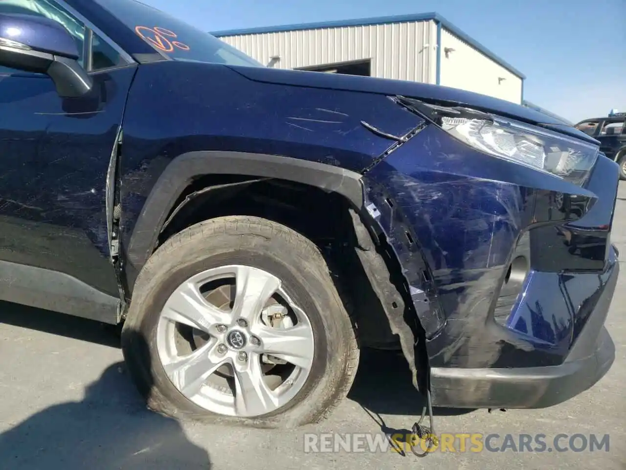 9 Photograph of a damaged car 2T3P1RFV5KC034227 TOYOTA RAV4 2019