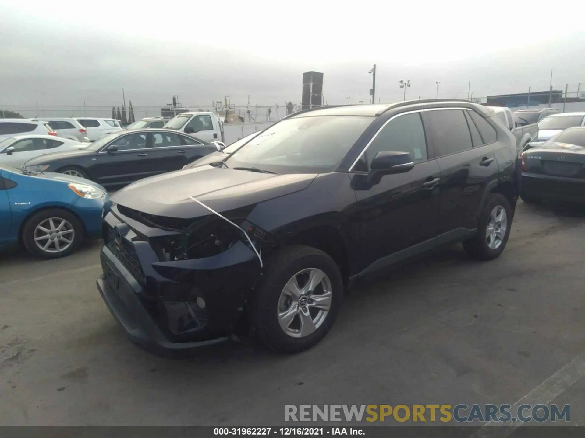 2 Фотография поврежденного автомобиля 2T3P1RFV5KC044188 TOYOTA RAV4 2019