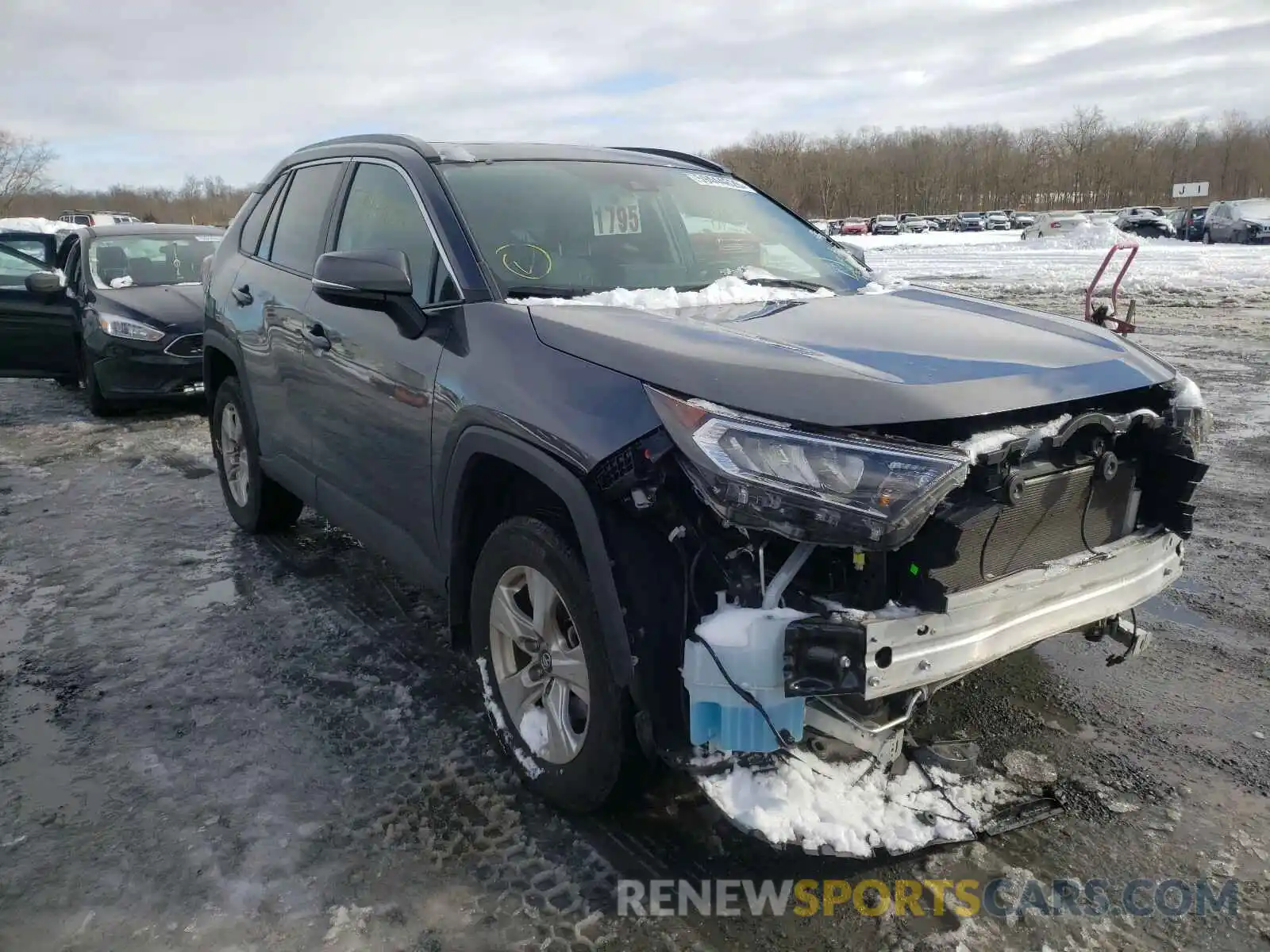 1 Photograph of a damaged car 2T3P1RFV5KC048564 TOYOTA RAV4 2019