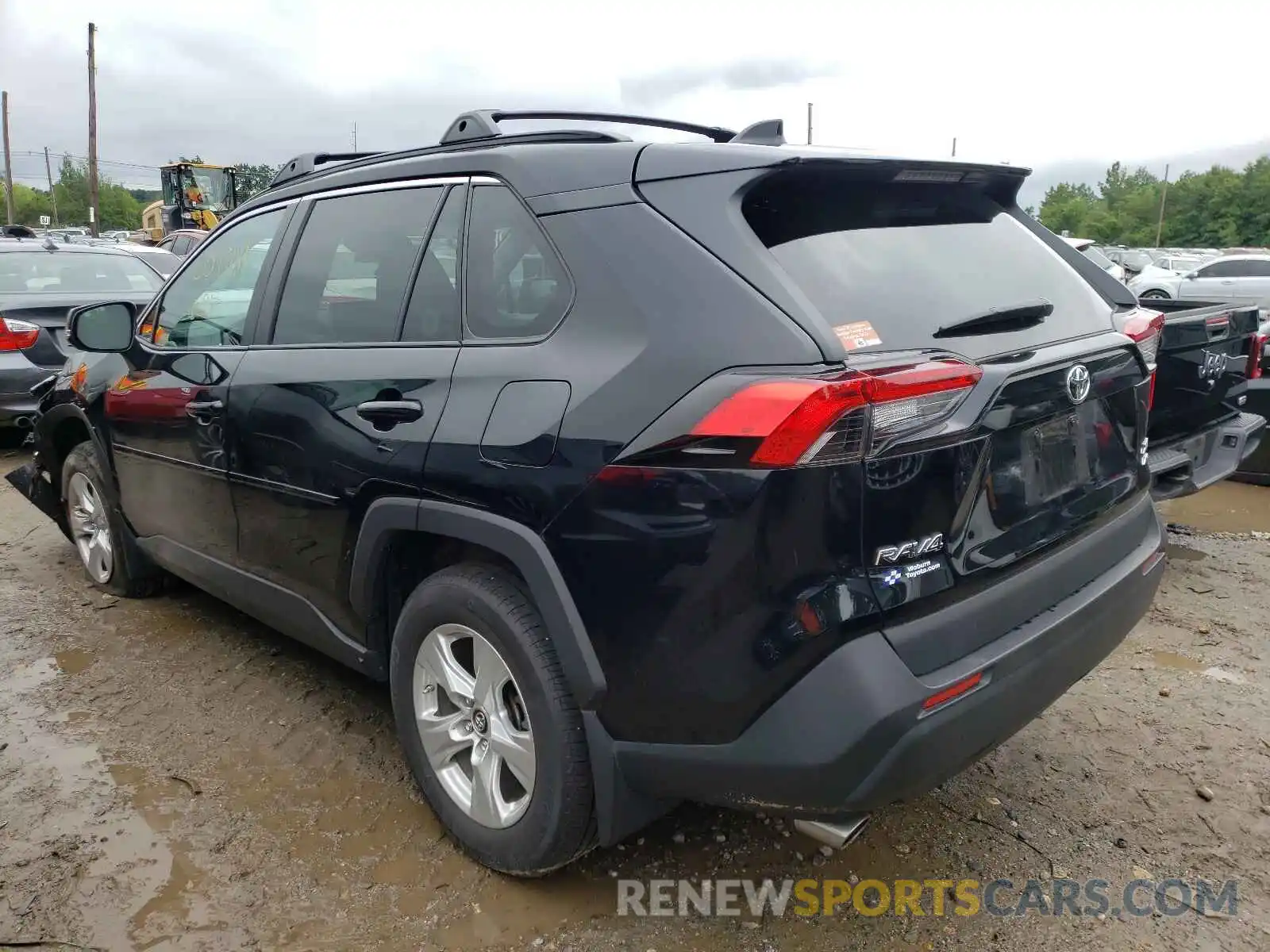 3 Фотография поврежденного автомобиля 2T3P1RFV5KC051285 TOYOTA RAV4 2019