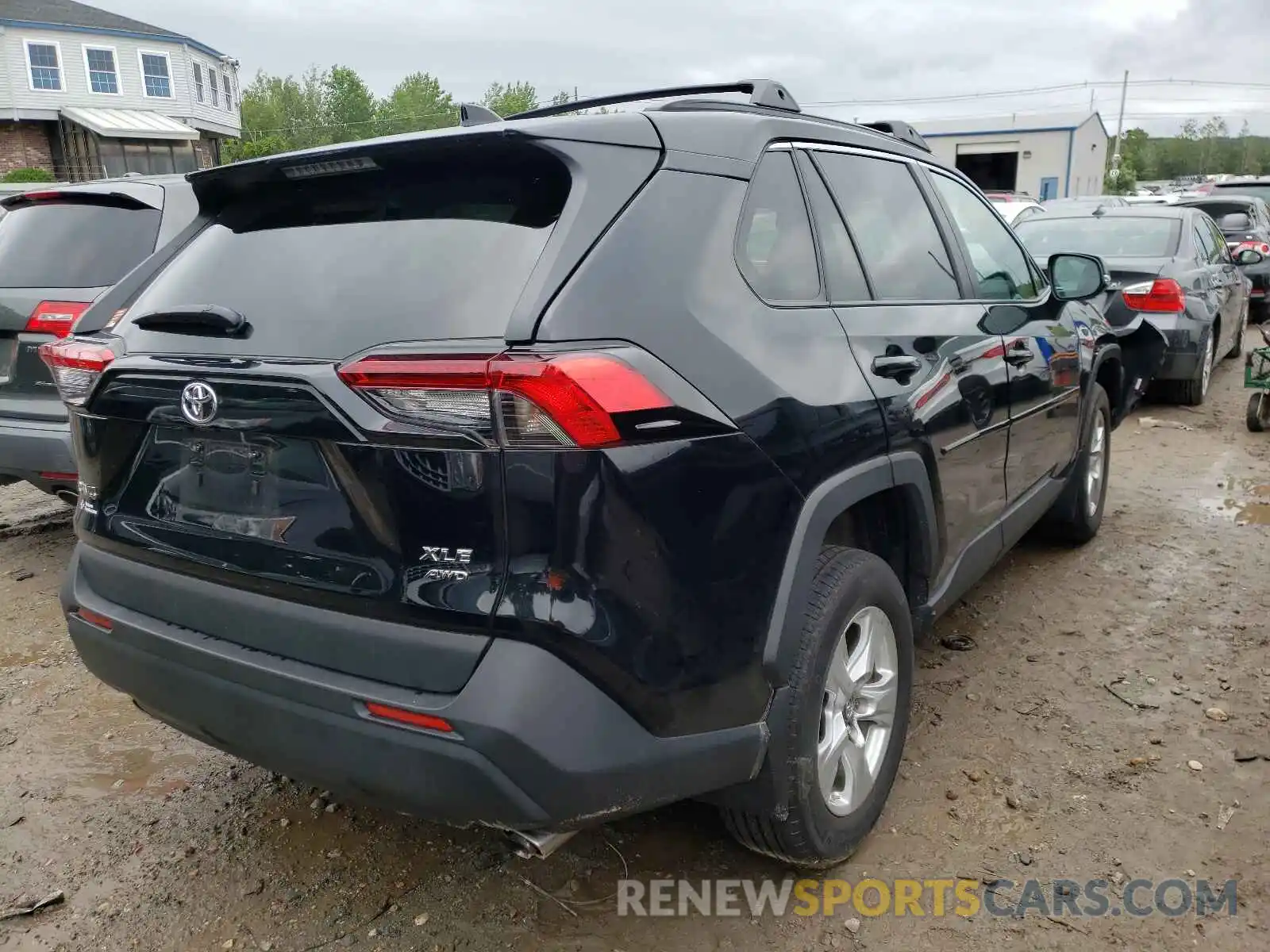 4 Photograph of a damaged car 2T3P1RFV5KC051285 TOYOTA RAV4 2019