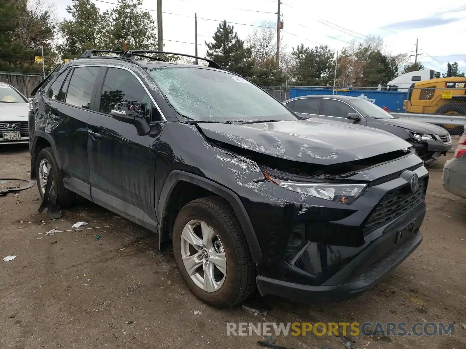 1 Photograph of a damaged car 2T3P1RFV5KC052436 TOYOTA RAV4 2019