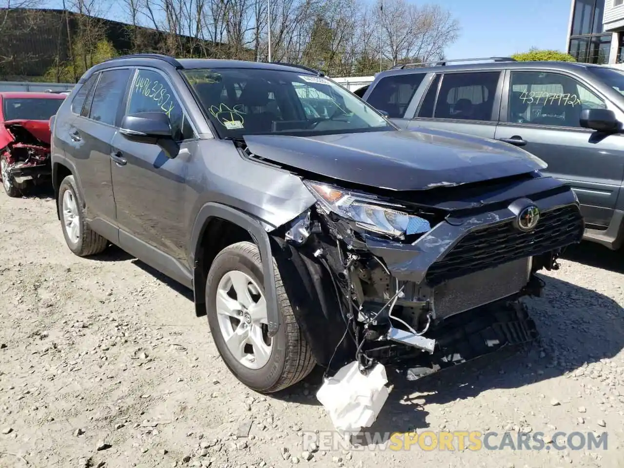 1 Photograph of a damaged car 2T3P1RFV5KC058544 TOYOTA RAV4 2019