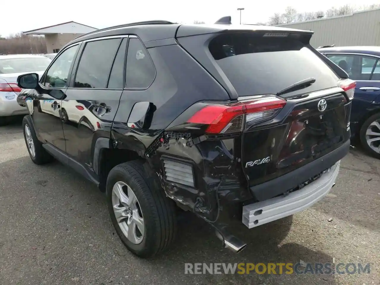 3 Фотография поврежденного автомобиля 2T3P1RFV5KW015594 TOYOTA RAV4 2019