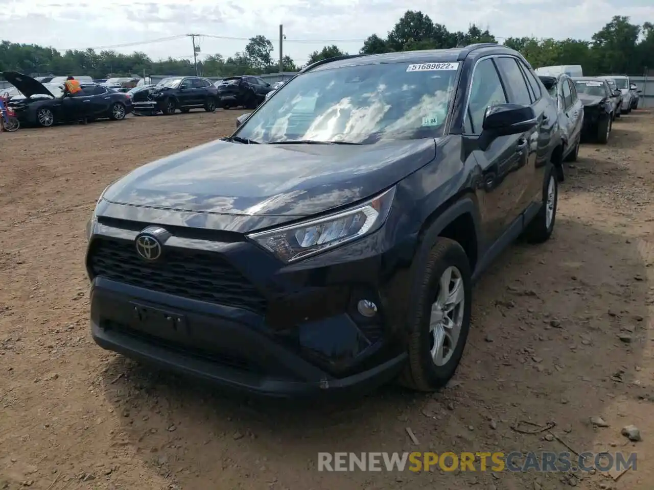 2 Фотография поврежденного автомобиля 2T3P1RFV5KW029396 TOYOTA RAV4 2019