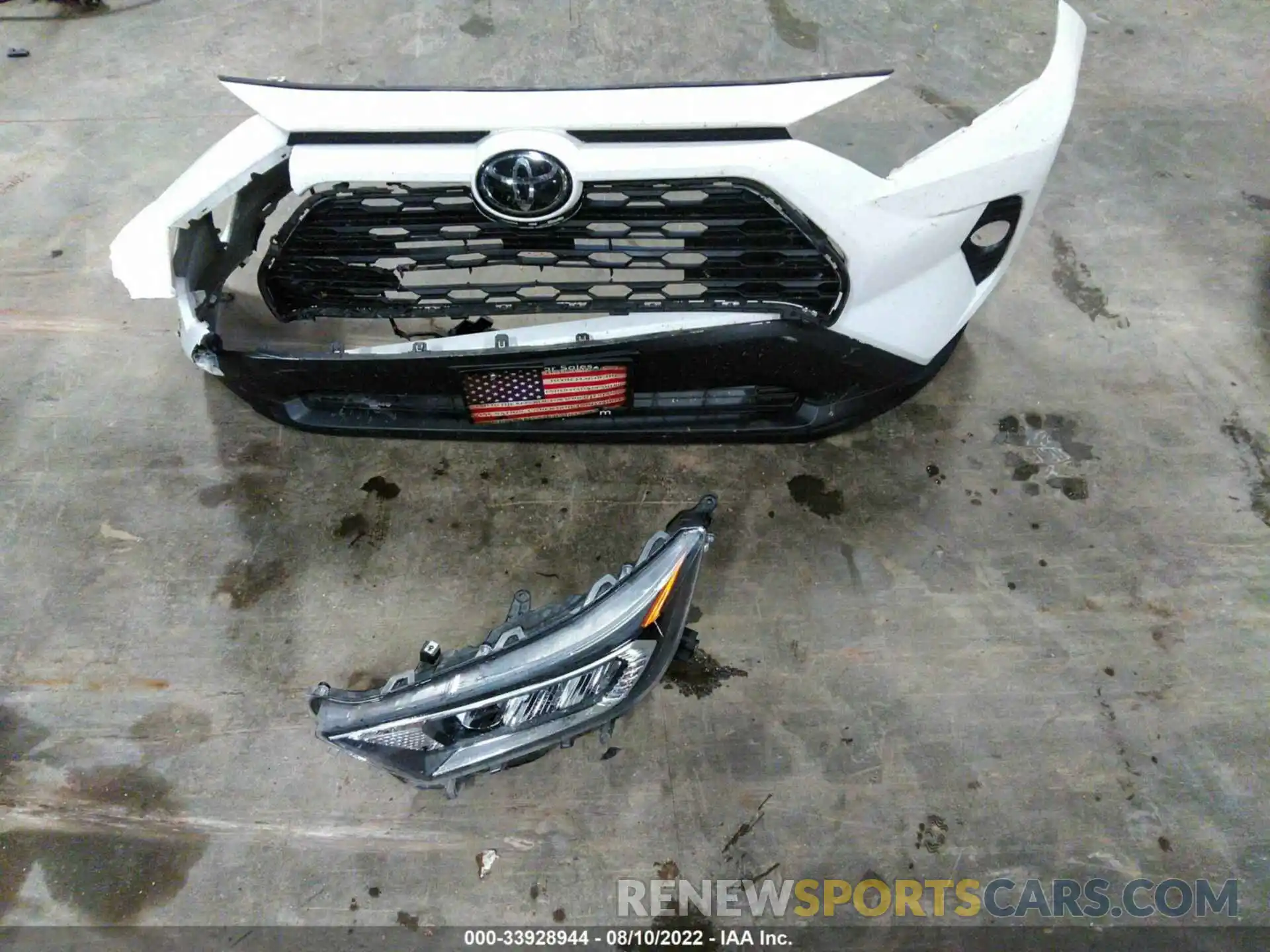 12 Фотография поврежденного автомобиля 2T3P1RFV5KW031763 TOYOTA RAV4 2019