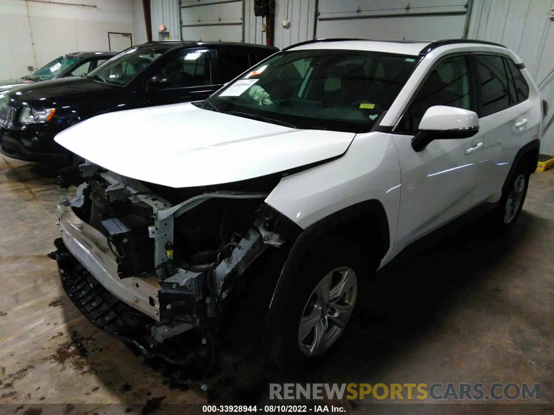 2 Фотография поврежденного автомобиля 2T3P1RFV5KW031763 TOYOTA RAV4 2019