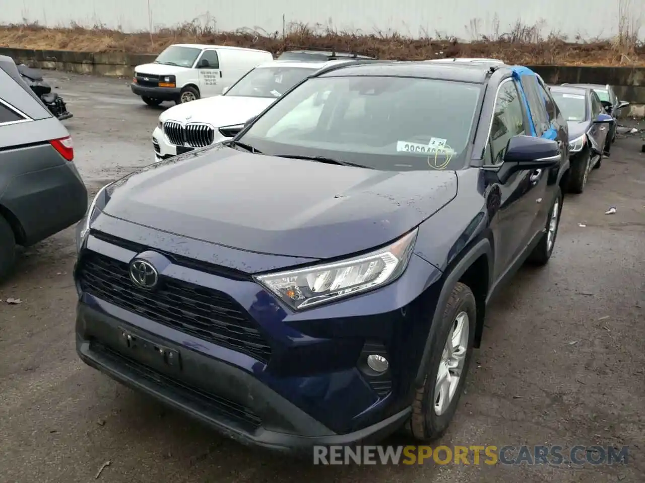 2 Фотография поврежденного автомобиля 2T3P1RFV5KW034419 TOYOTA RAV4 2019