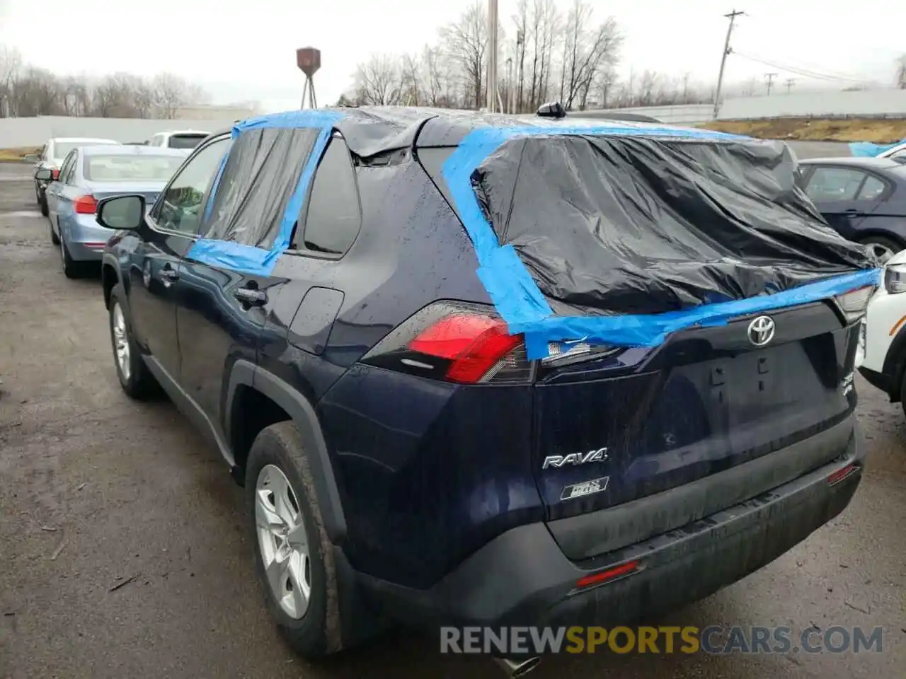 3 Фотография поврежденного автомобиля 2T3P1RFV5KW034419 TOYOTA RAV4 2019