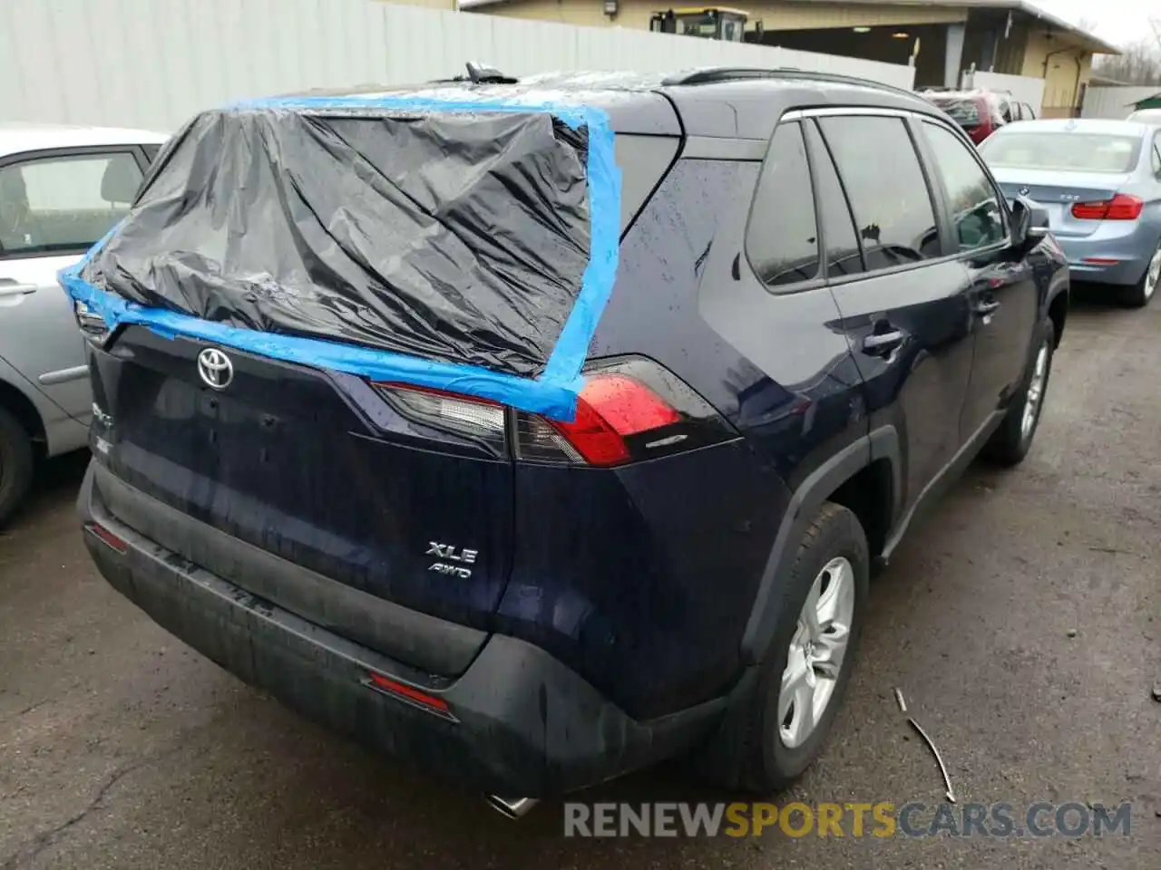 4 Фотография поврежденного автомобиля 2T3P1RFV5KW034419 TOYOTA RAV4 2019