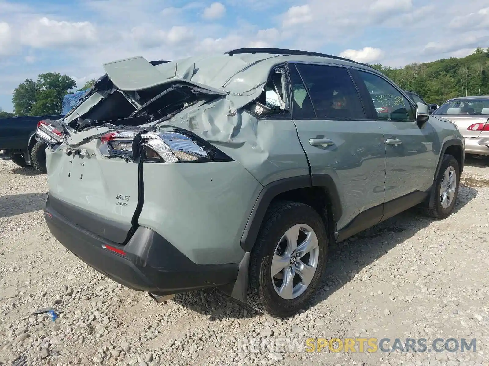 4 Фотография поврежденного автомобиля 2T3P1RFV5KW048353 TOYOTA RAV4 2019