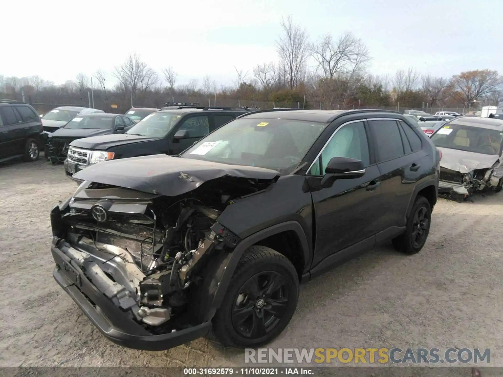 2 Photograph of a damaged car 2T3P1RFV5KW051253 TOYOTA RAV4 2019