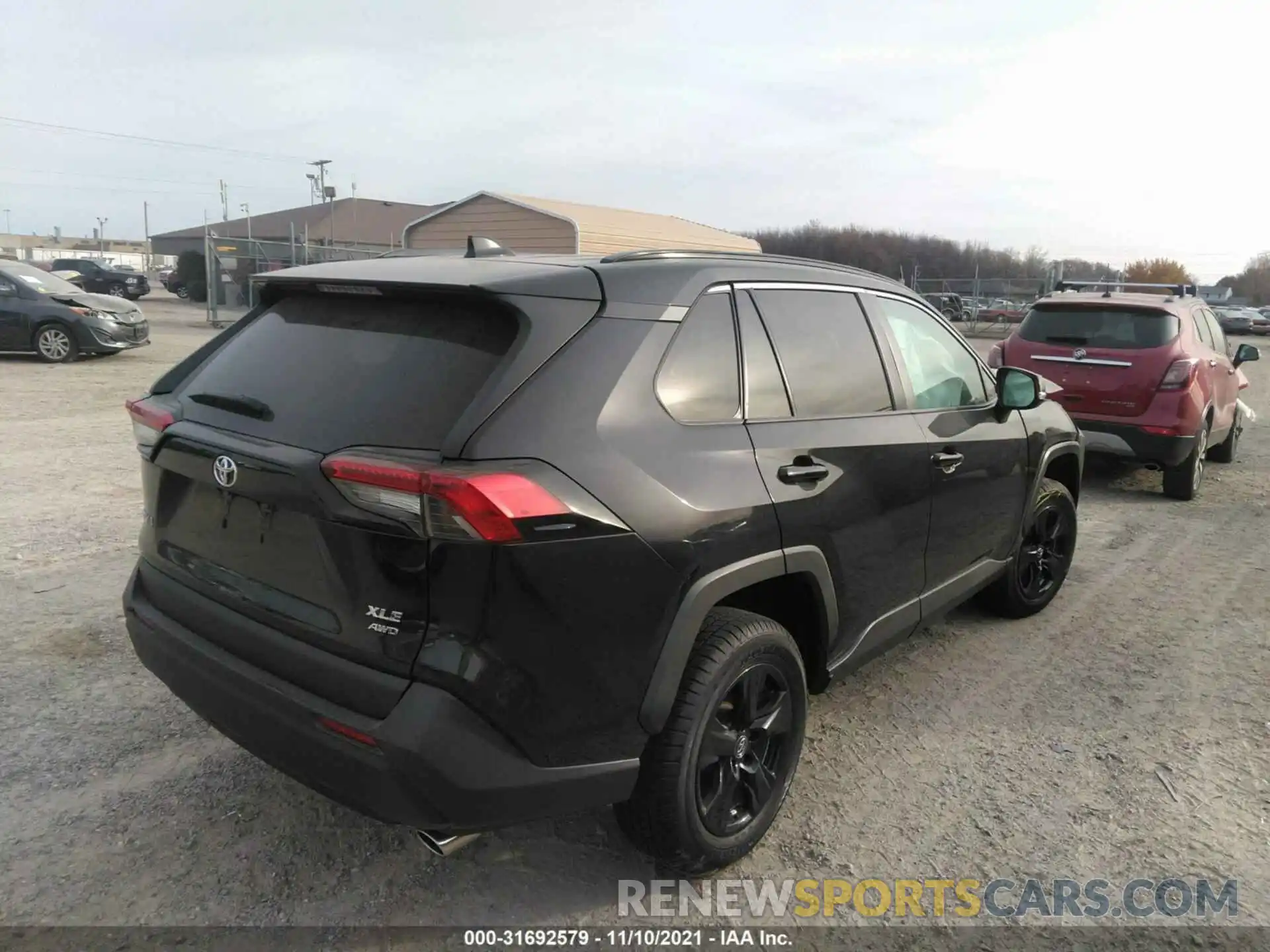 4 Photograph of a damaged car 2T3P1RFV5KW051253 TOYOTA RAV4 2019