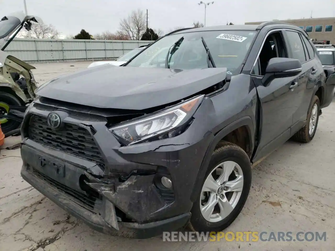 2 Photograph of a damaged car 2T3P1RFV5KW059062 TOYOTA RAV4 2019