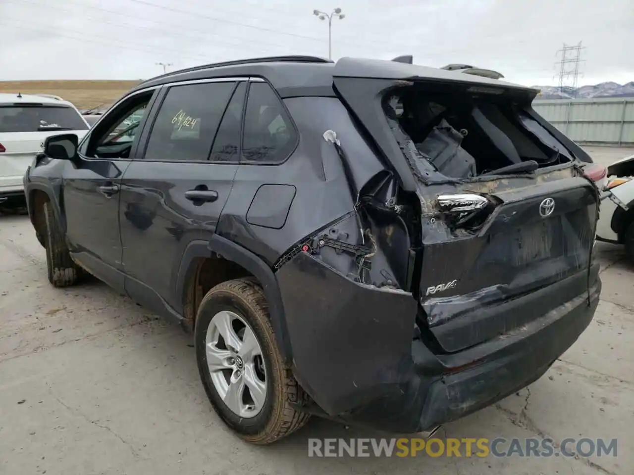 3 Photograph of a damaged car 2T3P1RFV5KW059062 TOYOTA RAV4 2019